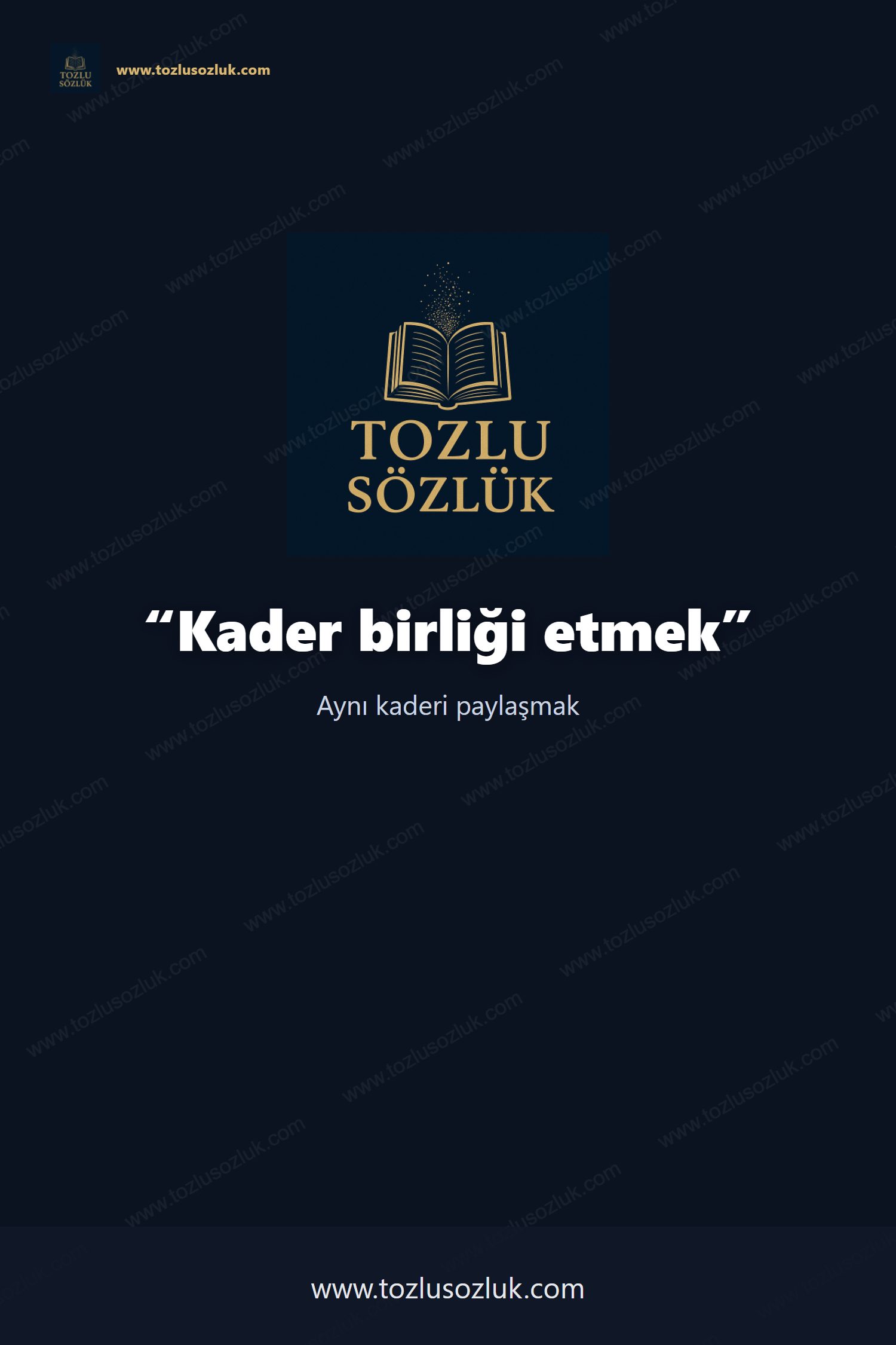 Kader birliği etmek Pinterest görseli