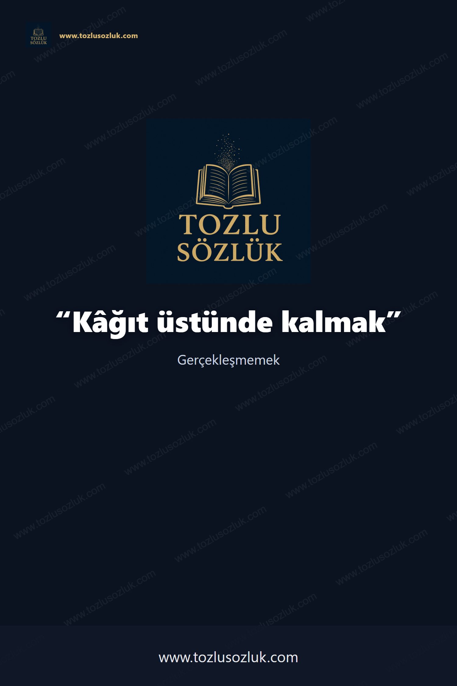 Kâğıt üstünde kalmak Pinterest görseli