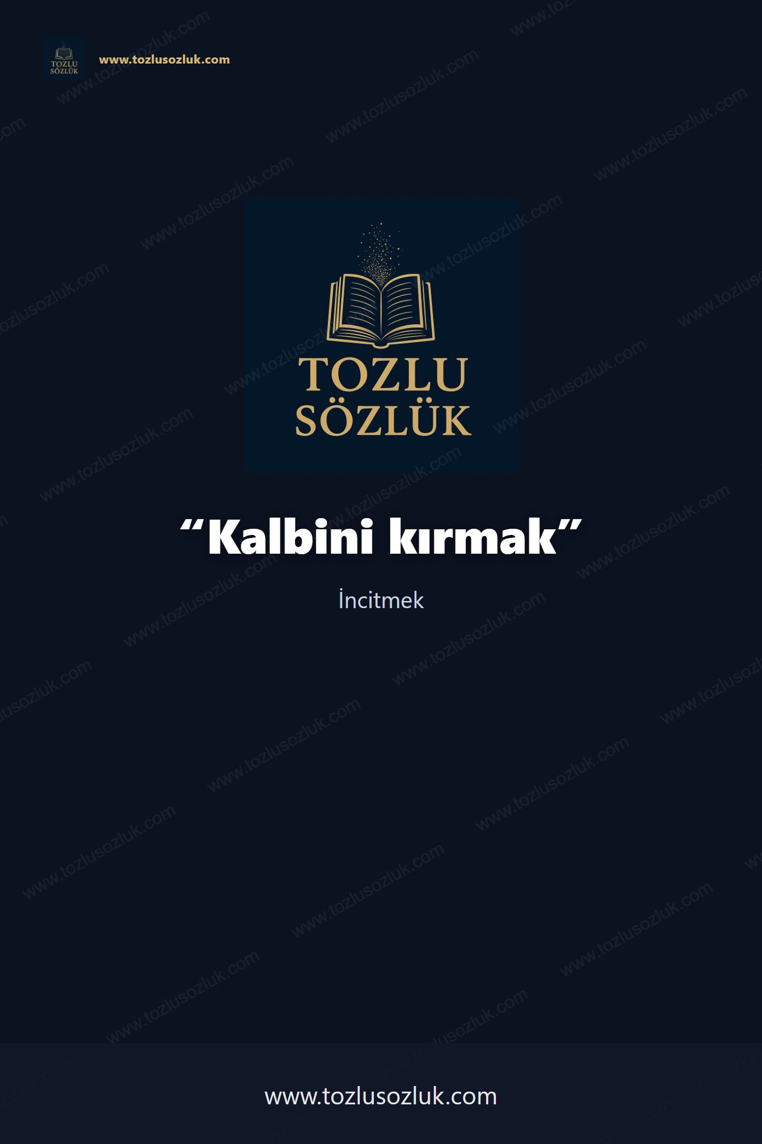 Kalbini kırmak Pinterest görseli