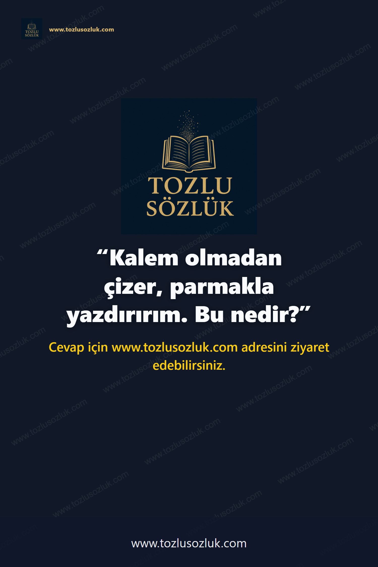 Kalem olmadan çizer, parmakla yazdırırım. Bu nedir? Pinterest görseli
