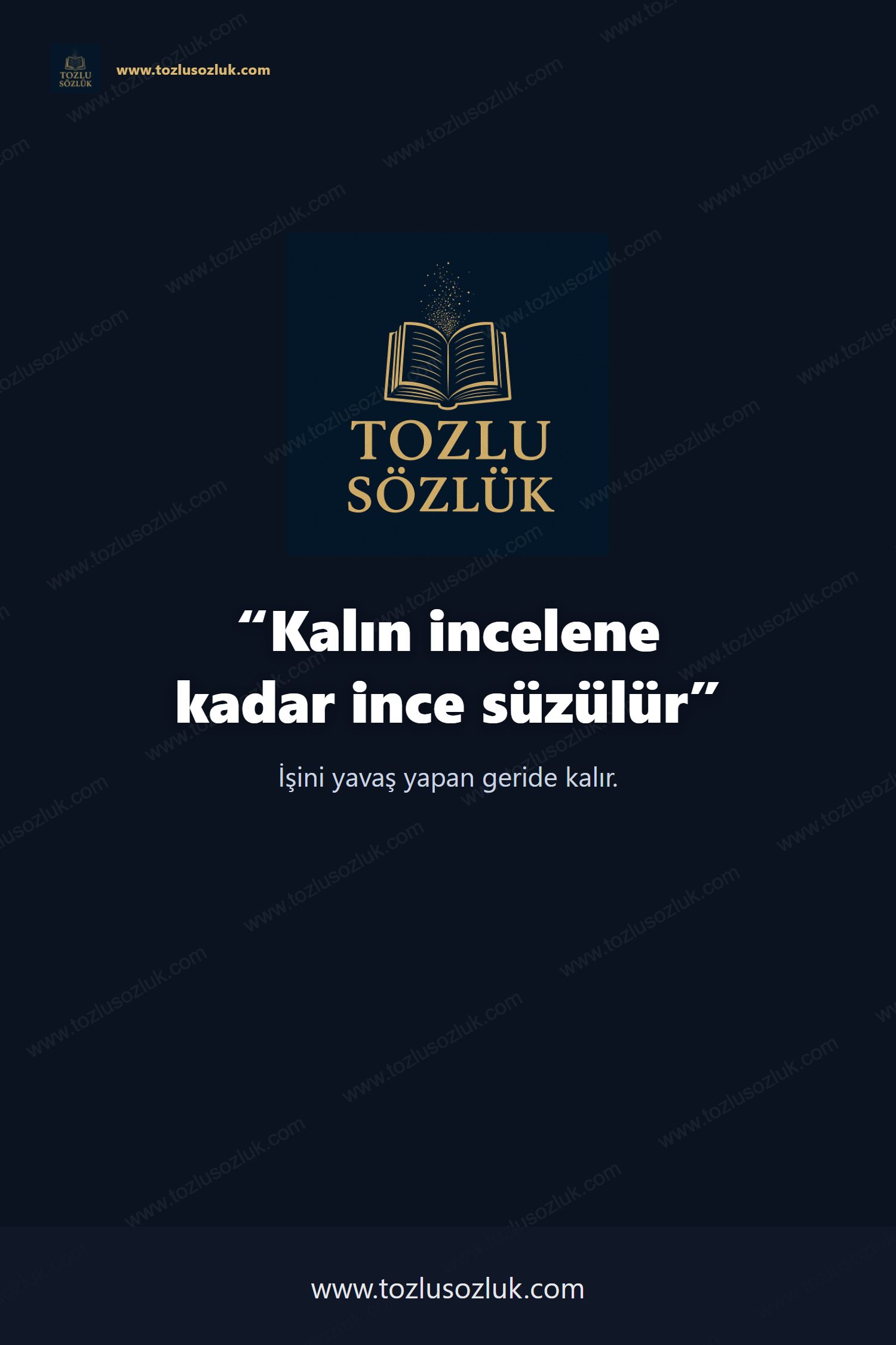 Kalın incelene kadar ince süzülür Pinterest görseli