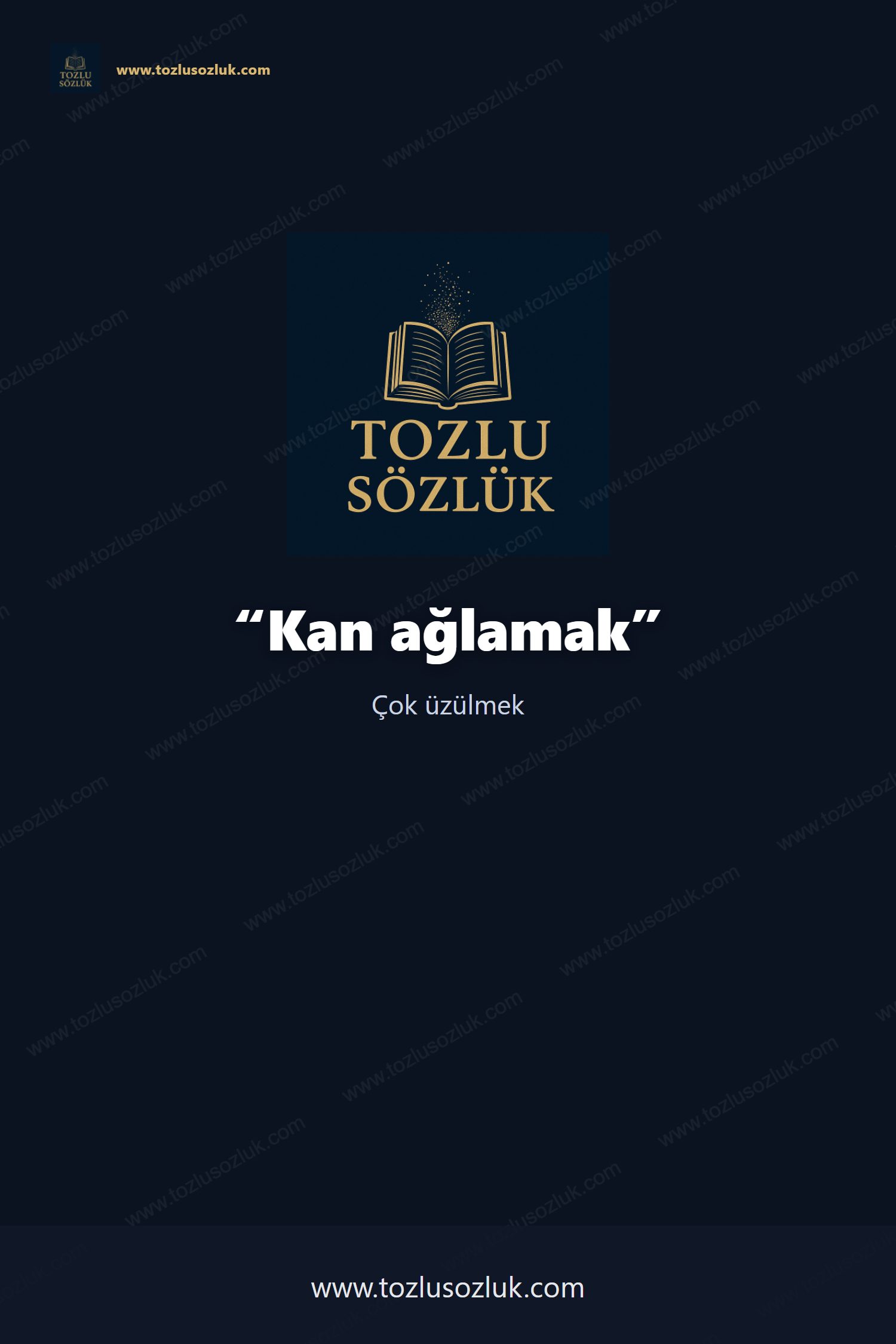Kan ağlamak Pinterest görseli