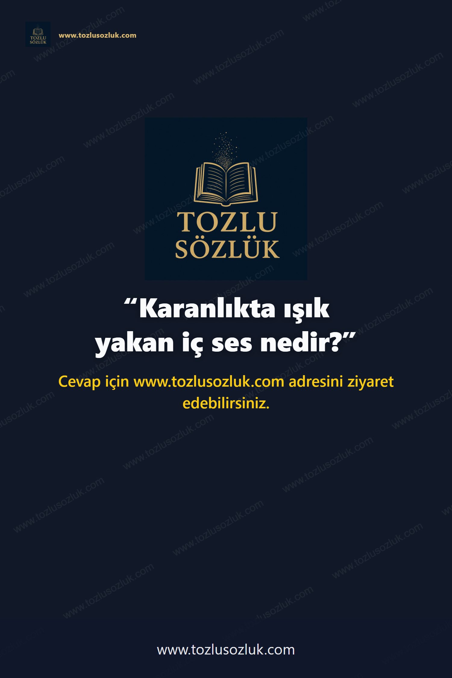 Karanlıkta ışık yakan iç ses nedir? Pinterest görseli