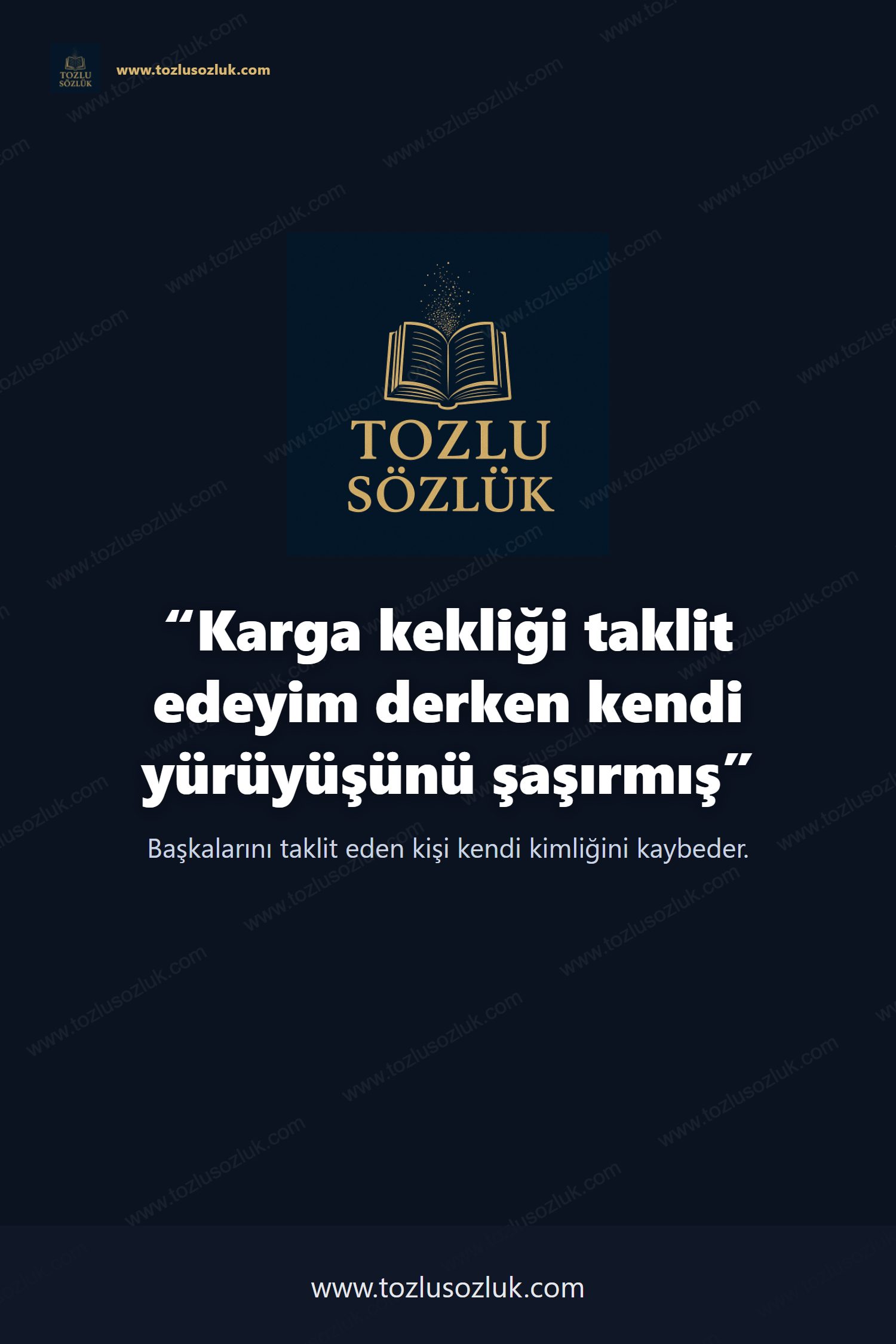 Karga kekliği taklit edeyim derken kendi yürüyüşünü şaşırmış Pinterest görseli