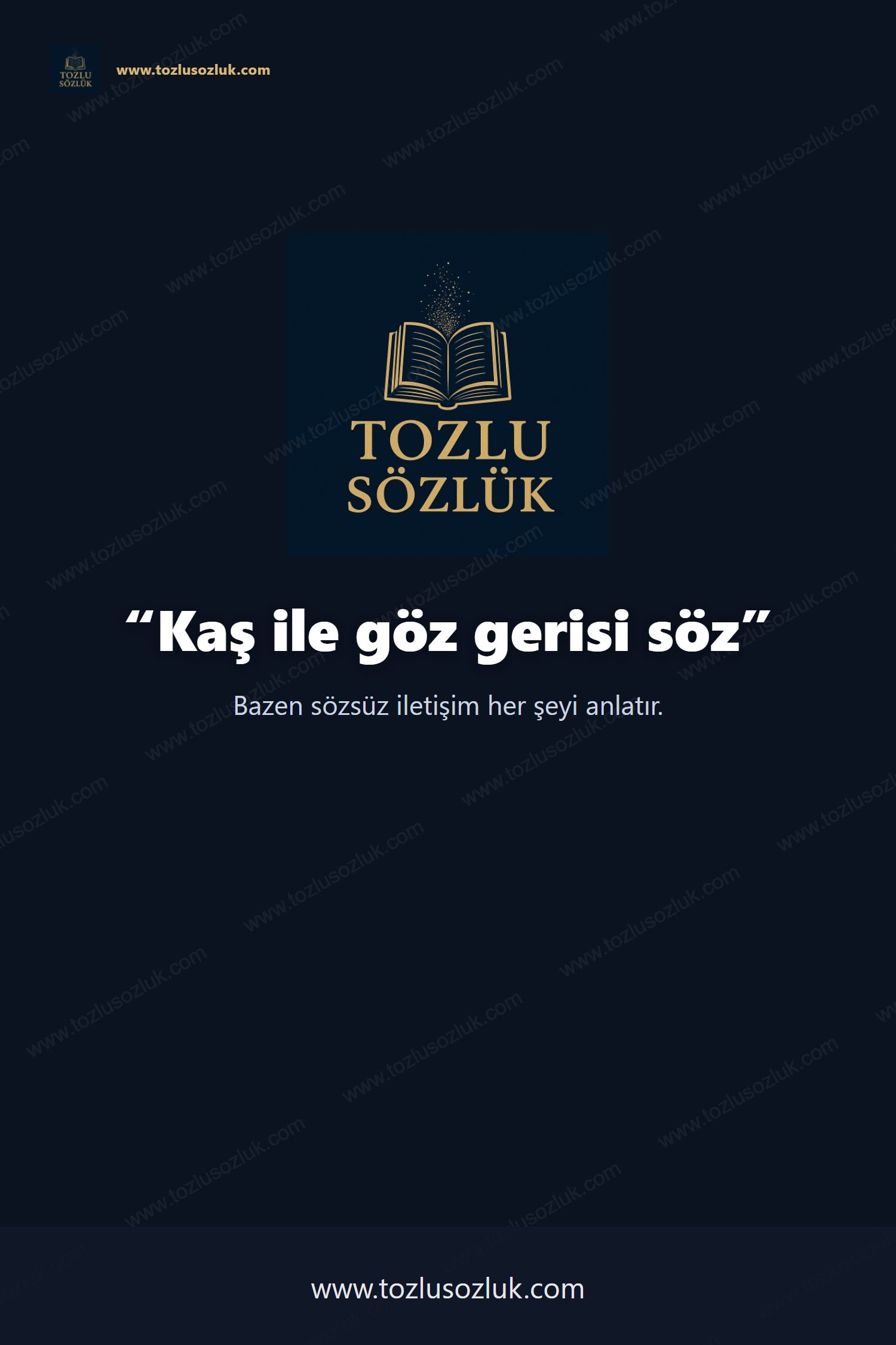 Kaş ile göz gerisi söz Pinterest görseli