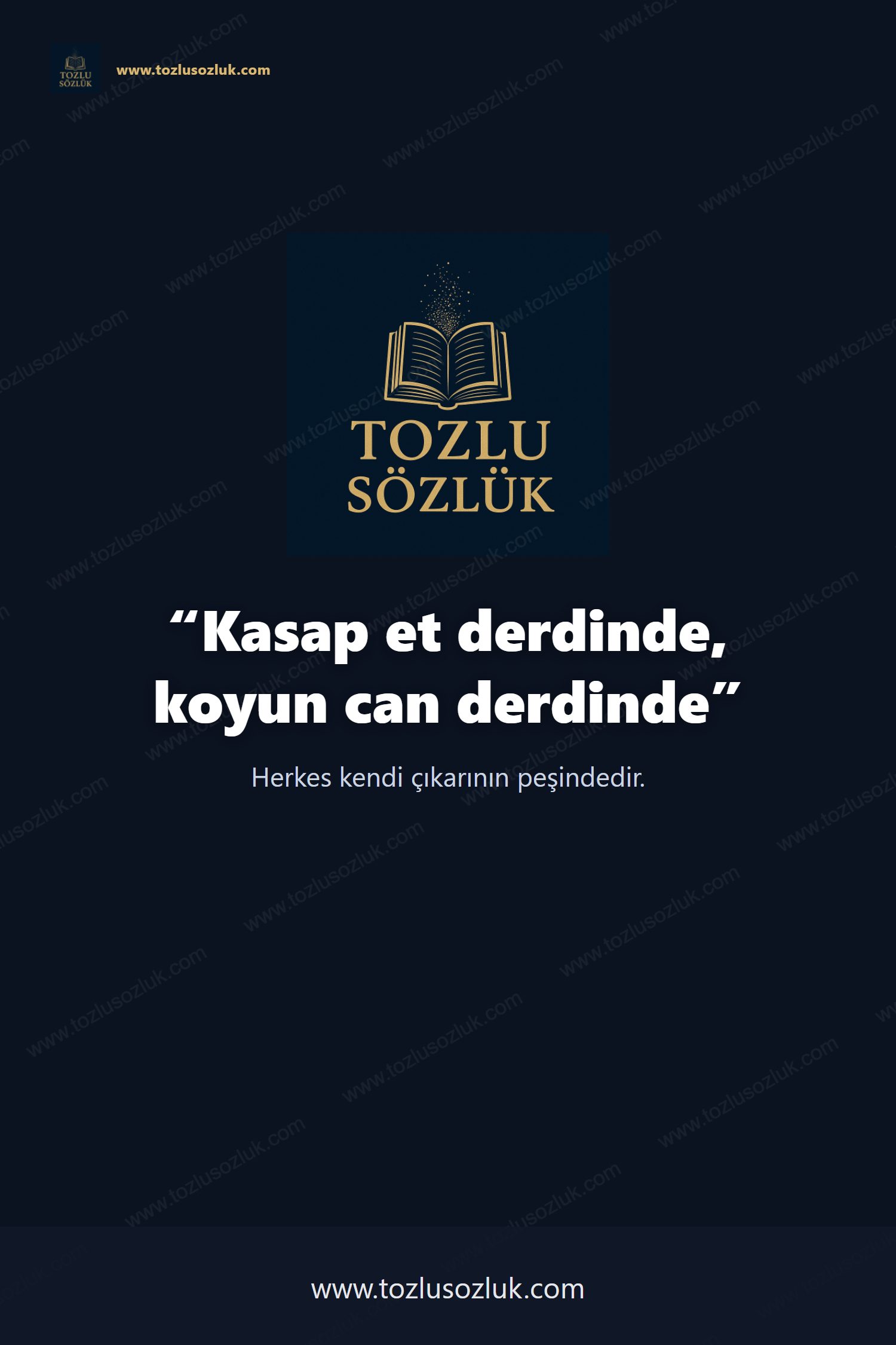 Kasap et derdinde, koyun can derdinde Pinterest görseli