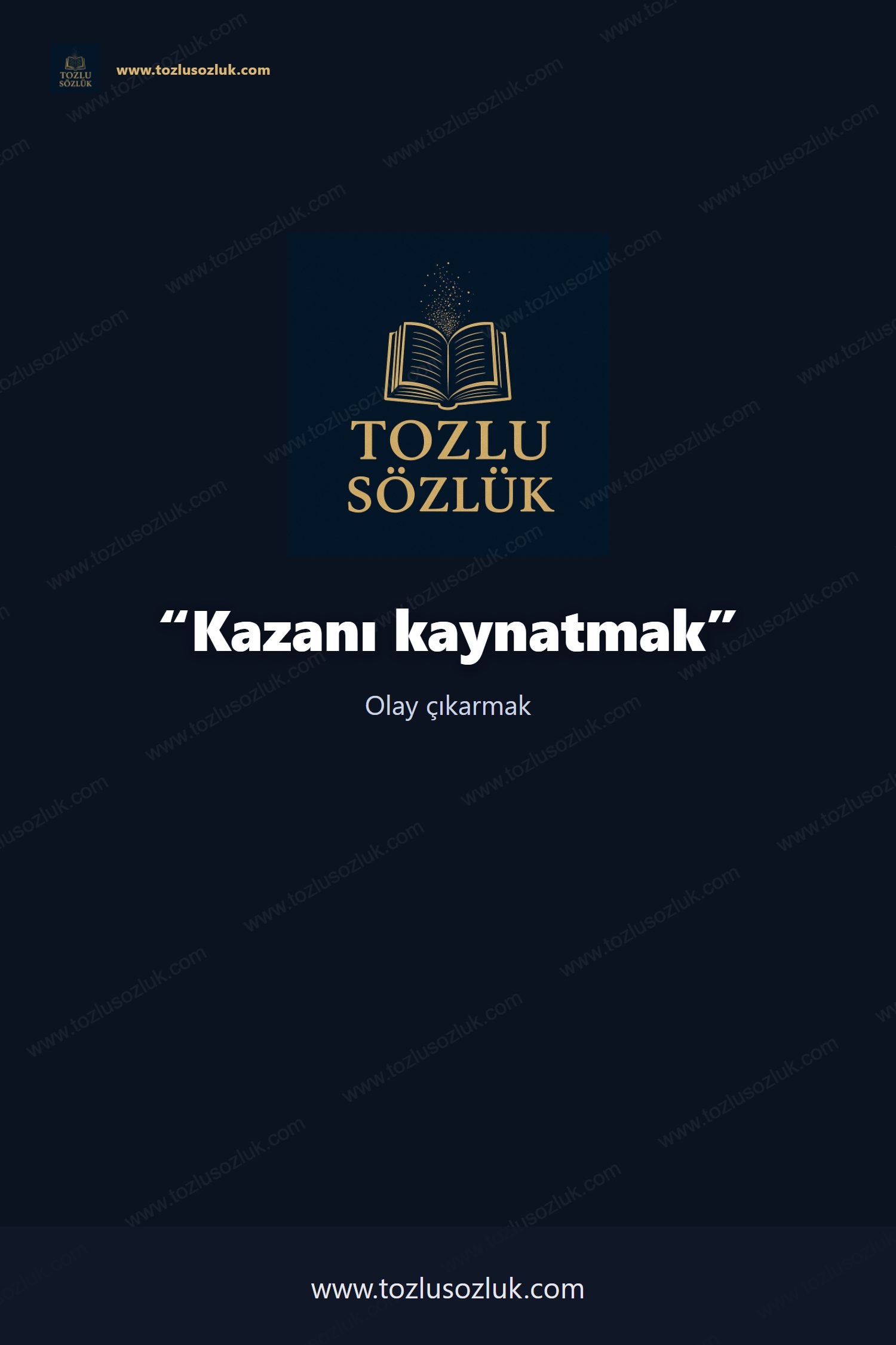 Kazanı kaynatmak Pinterest görseli