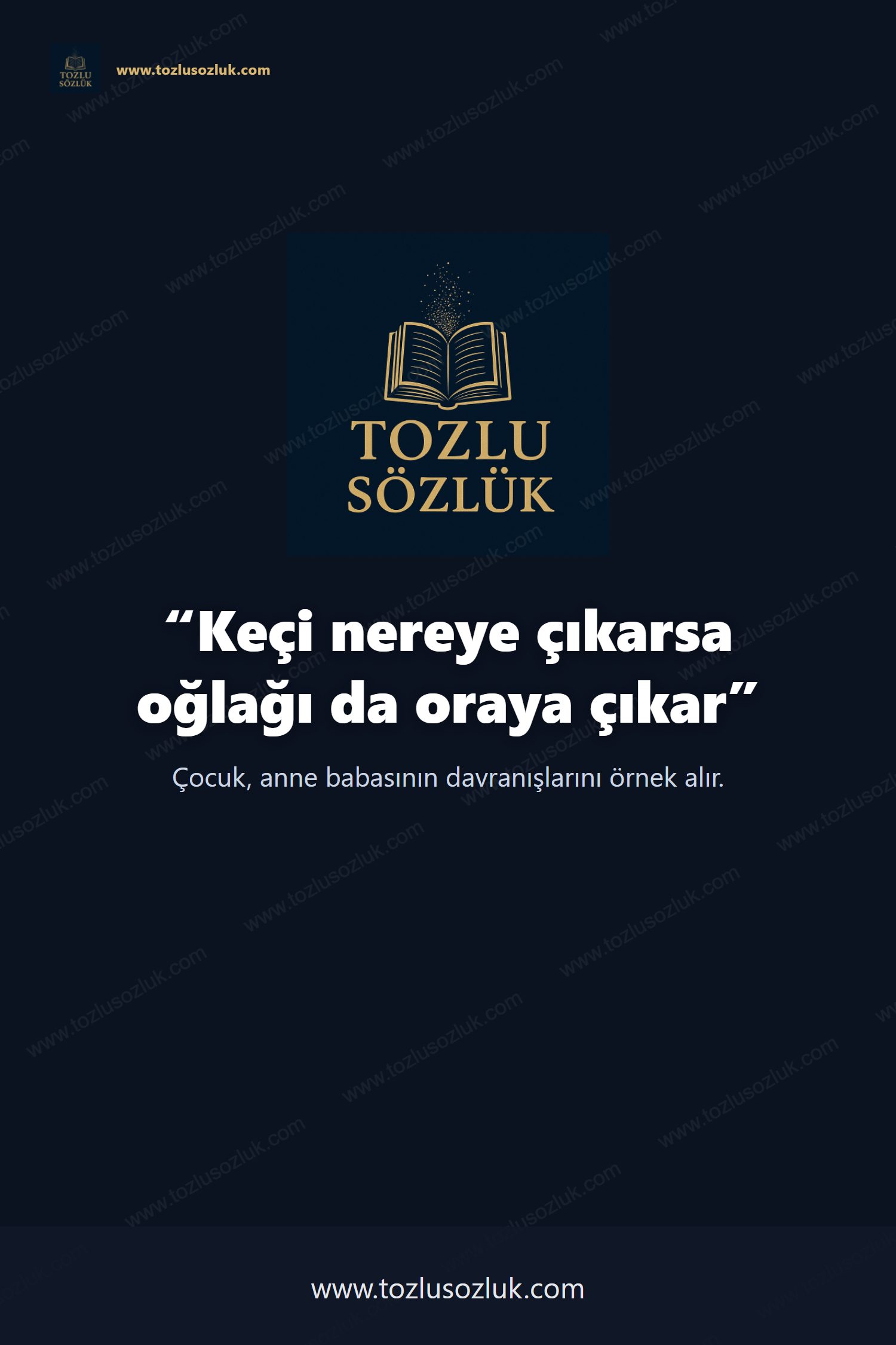 Keçi nereye çıkarsa oğlağı da oraya çıkar Pinterest görseli