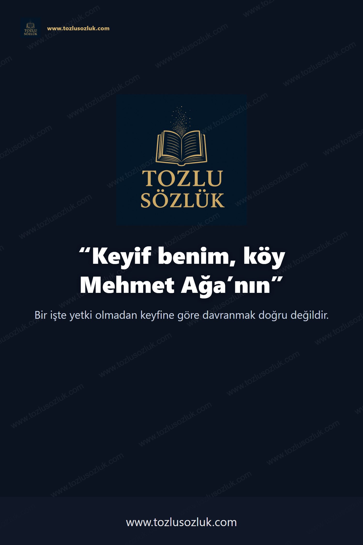 Keyif benim, köy Mehmet Ağa’nın Pinterest görseli