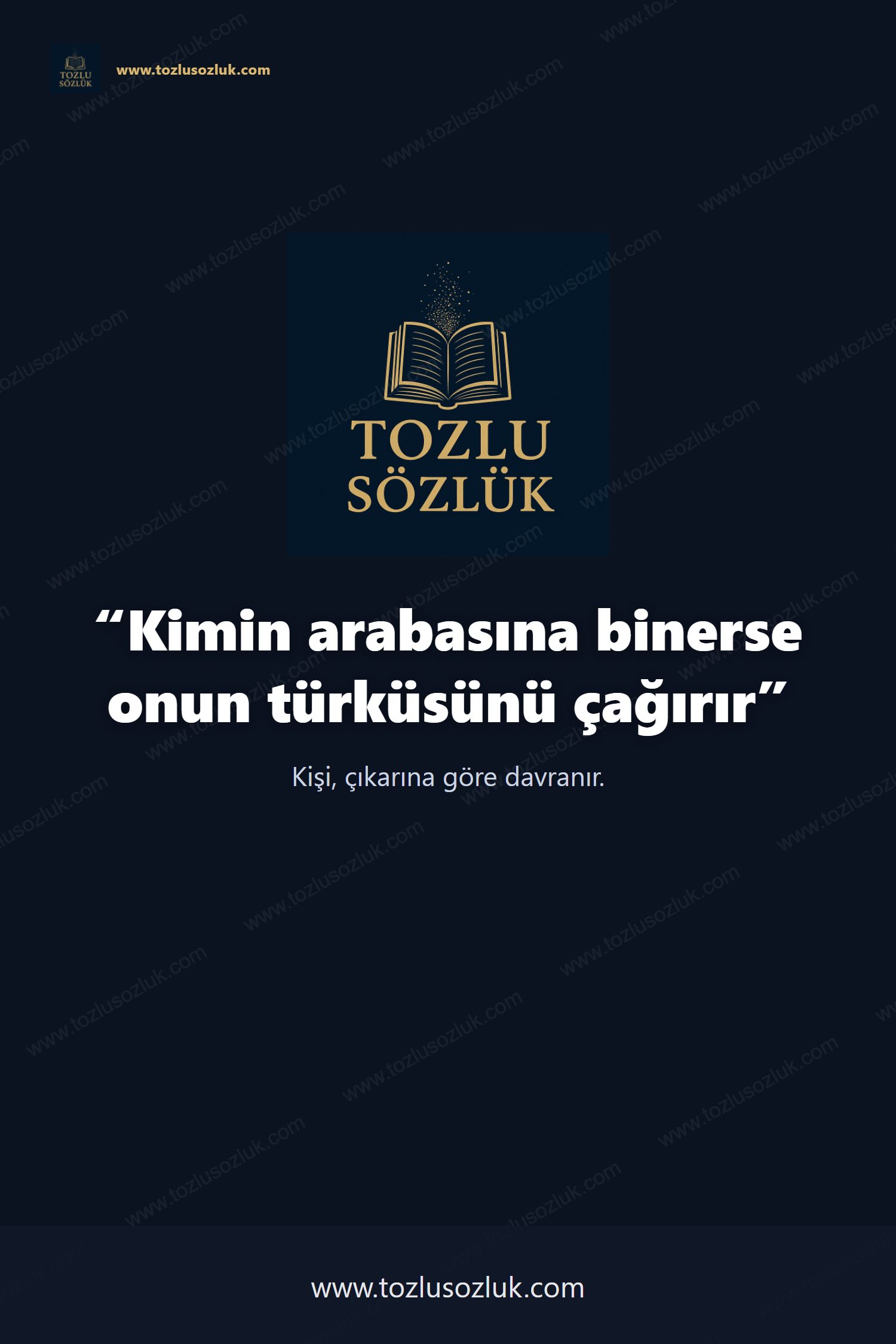 Kimin arabasına binerse onun türküsünü çağırır Pinterest görseli