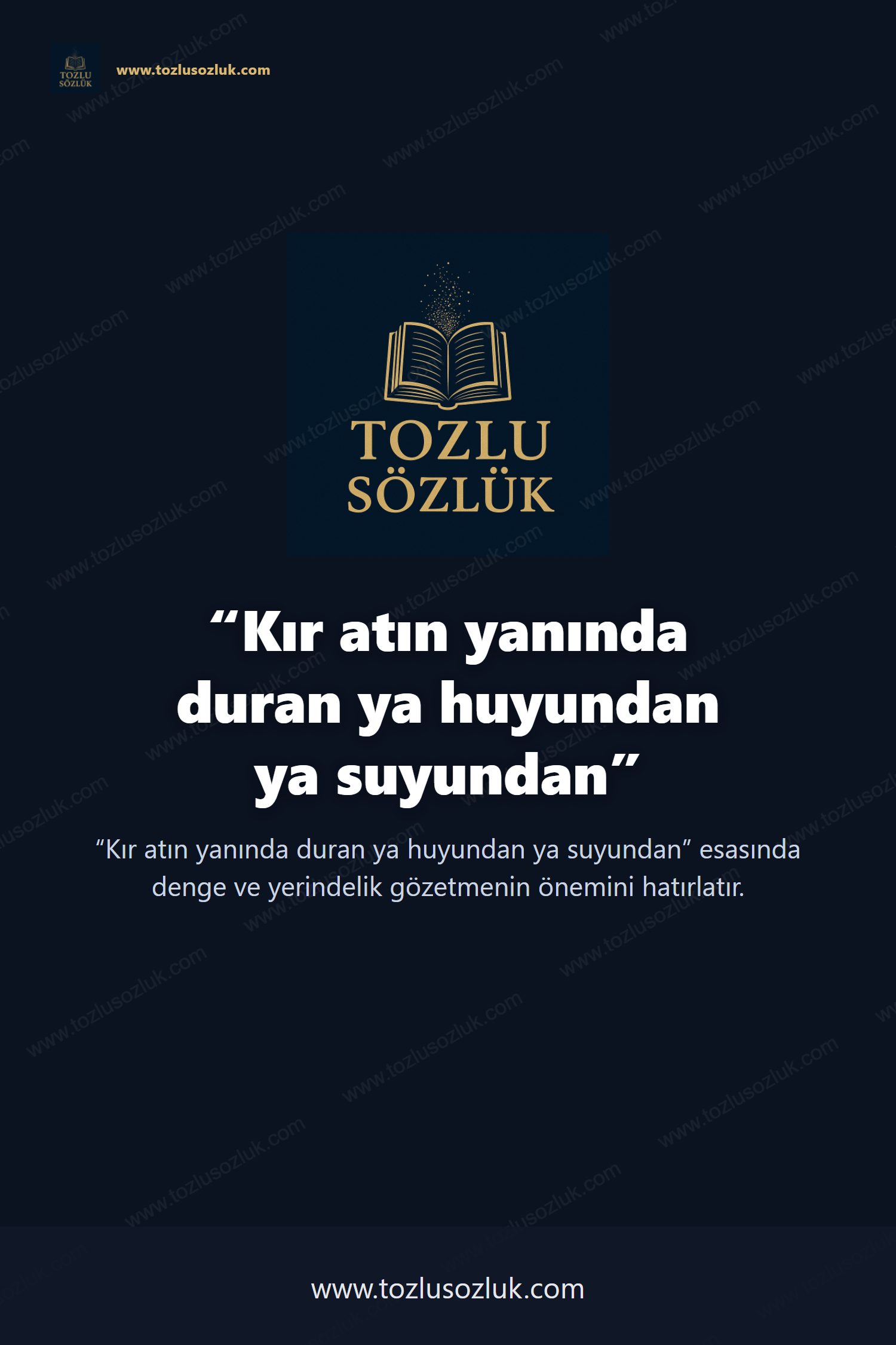 Kır atın yanında duran ya huyundan ya suyundan Pinterest görseli