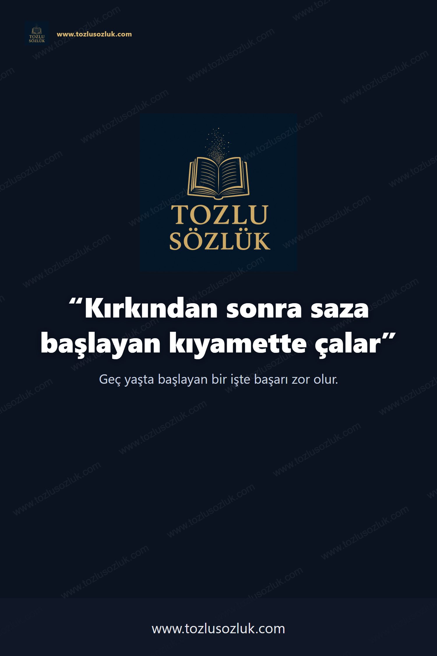 Kırkından sonra saza başlayan kıyamette çalar Pinterest görseli