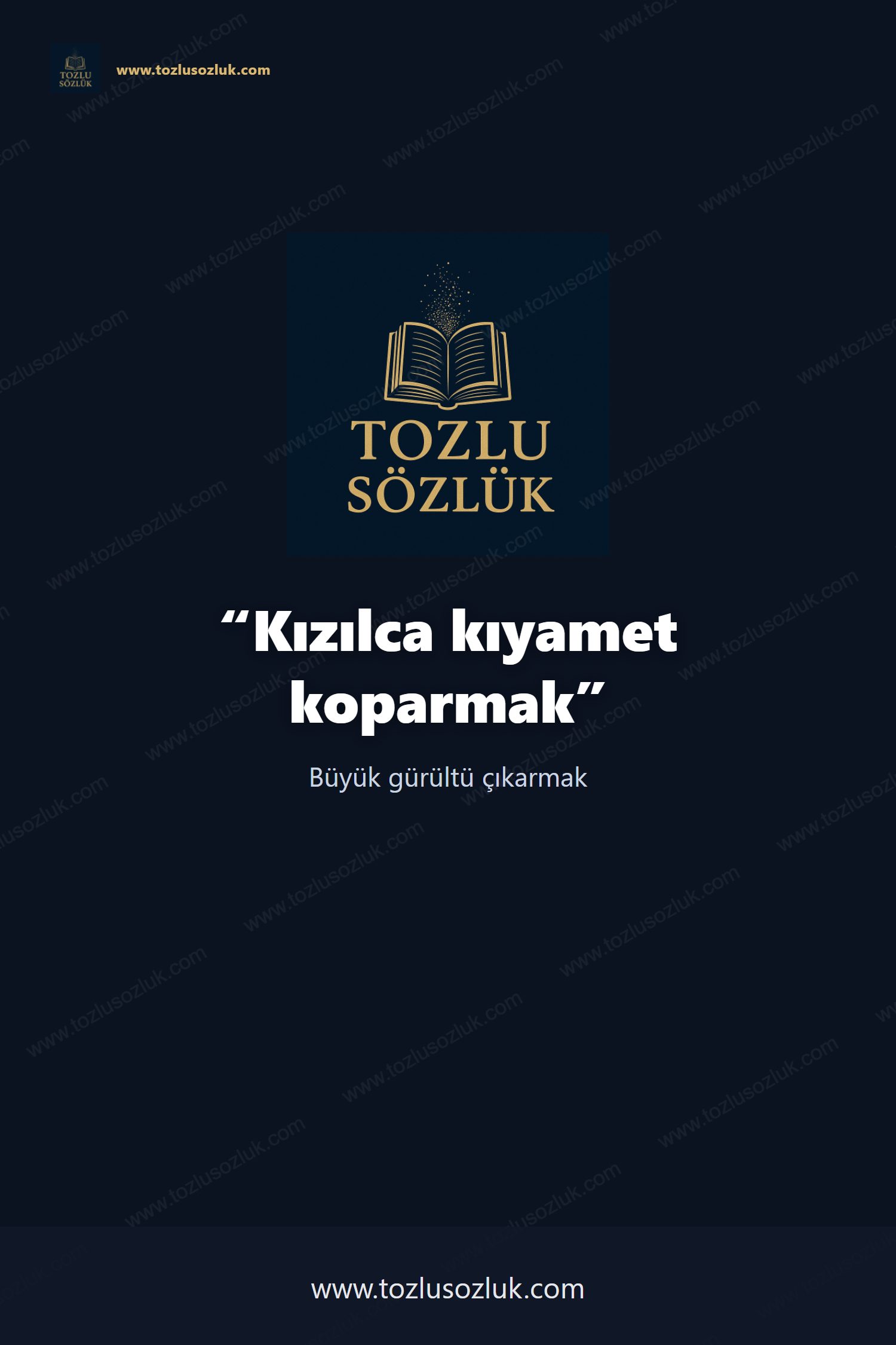Kızılca kıyamet koparmak Pinterest görseli