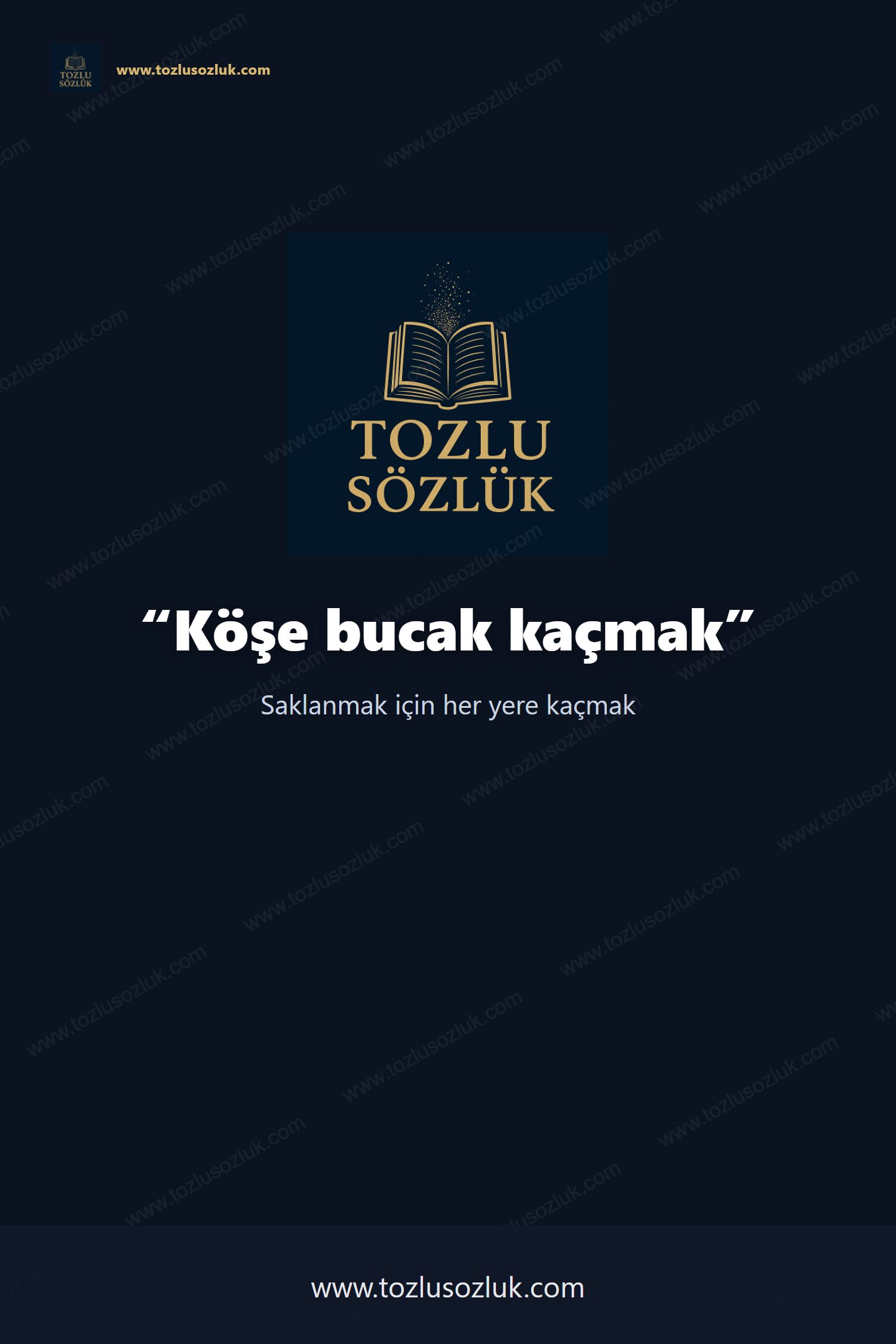 Köşe bucak kaçmak Pinterest görseli