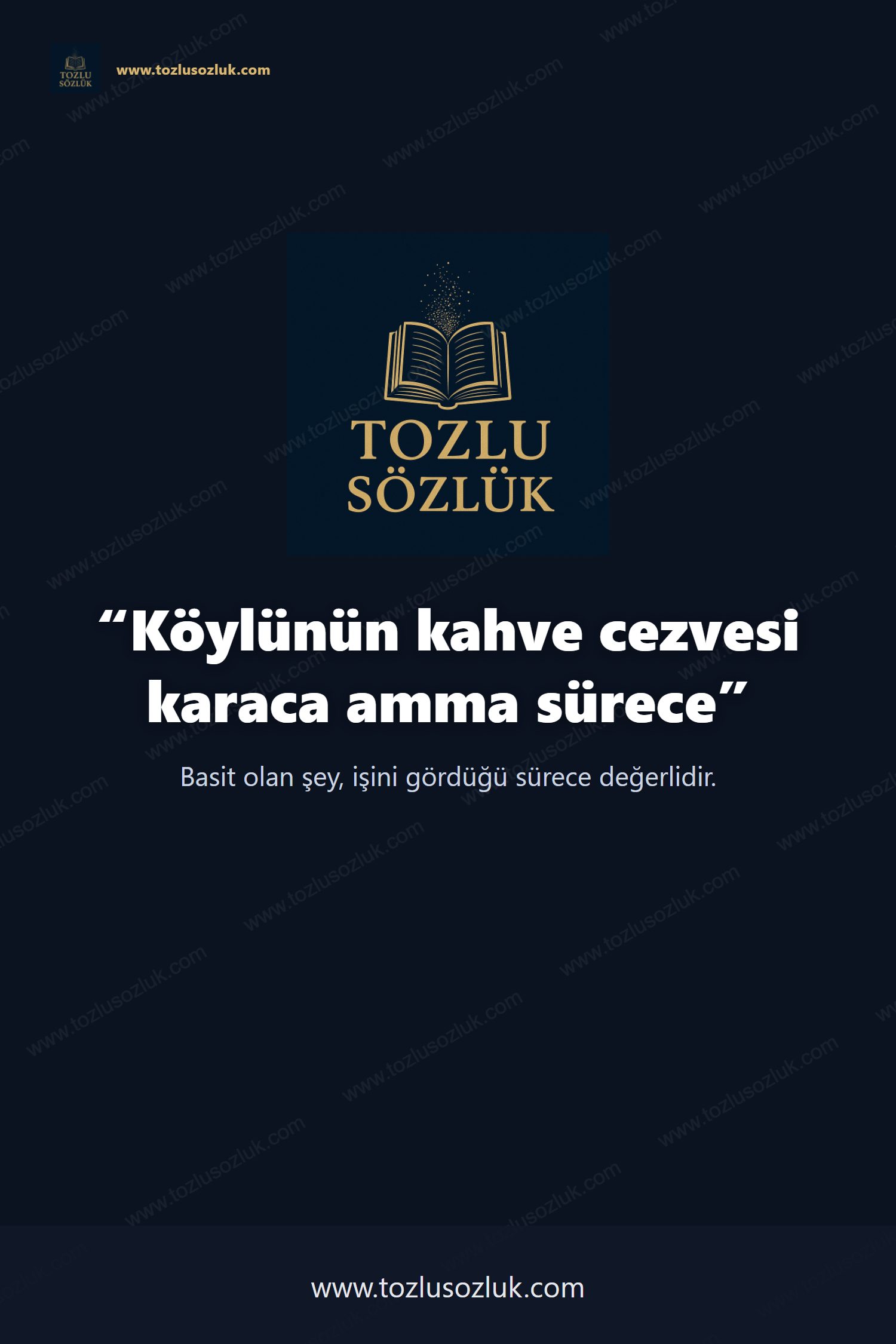 Köylünün kahve cezvesi karaca amma sürece Pinterest görseli