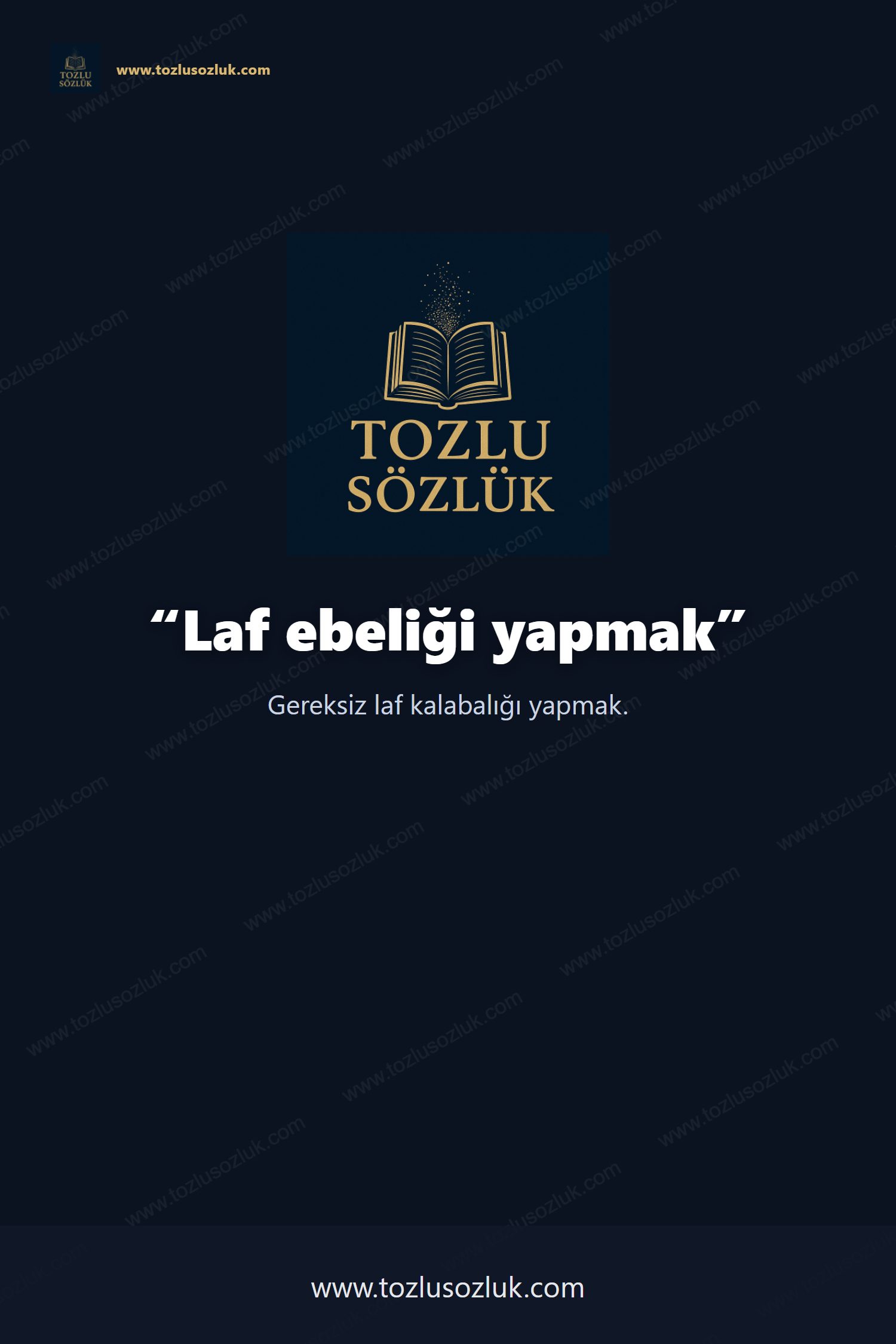 Laf ebeliği yapmak Pinterest görseli