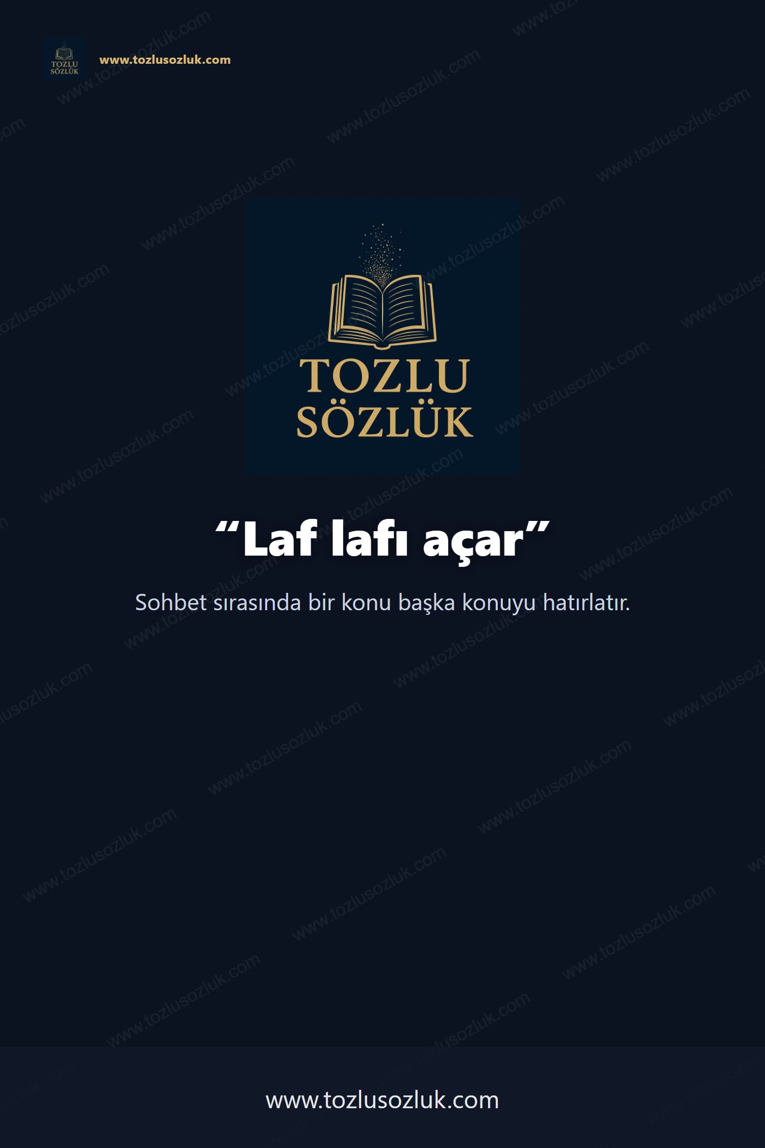 Laf lafı açar Pinterest görseli