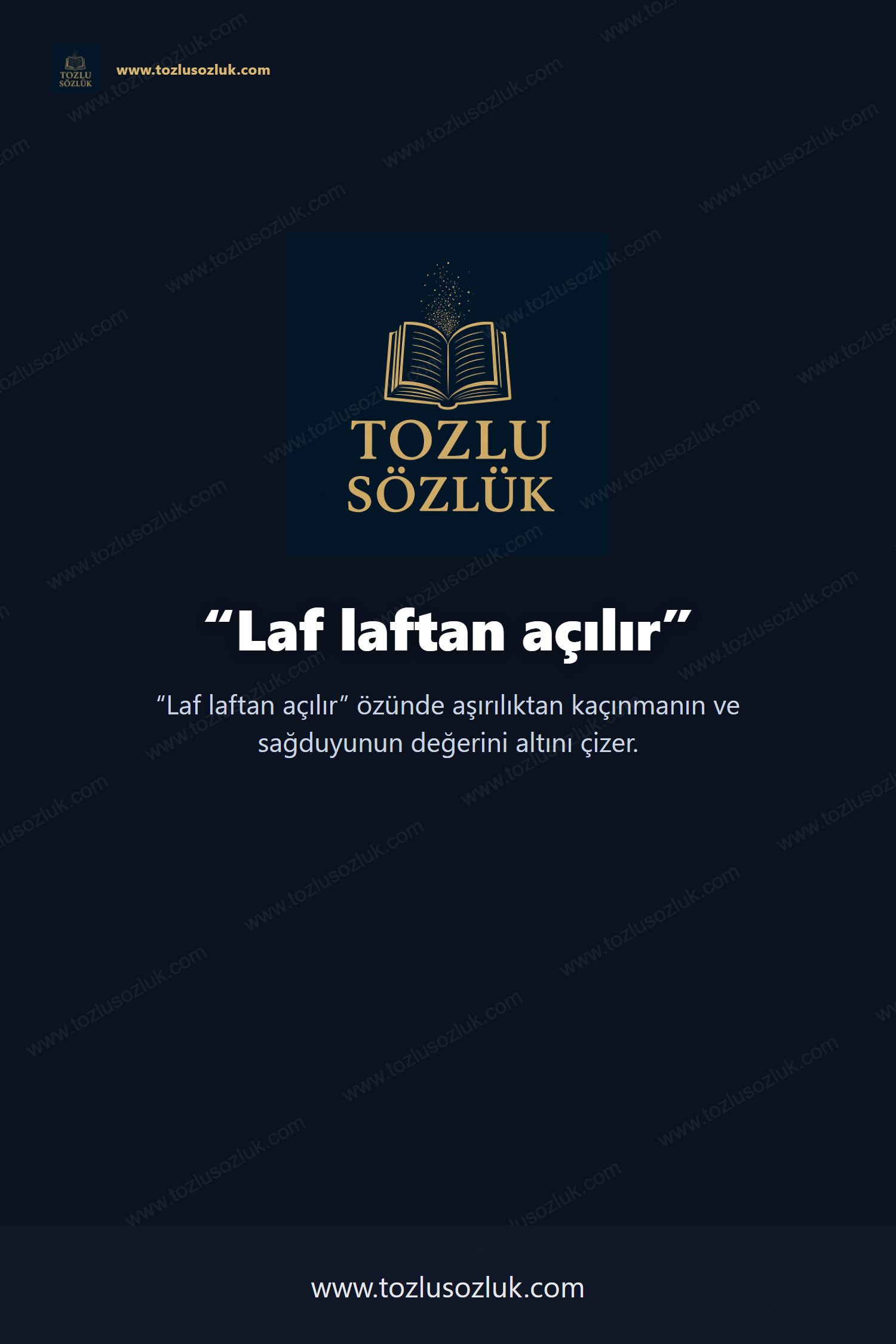 Laf laftan açılır Pinterest görseli