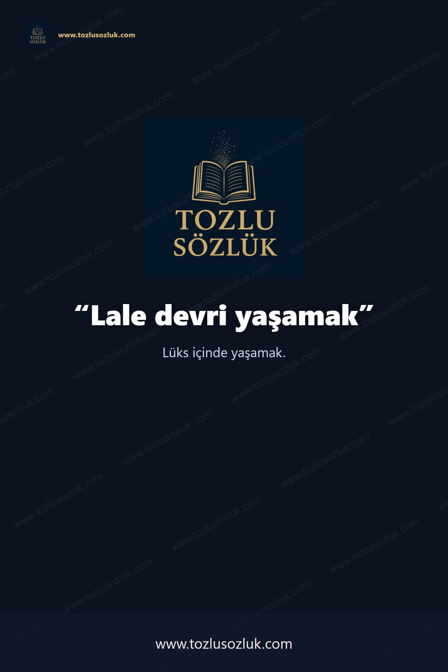 Lale devri yaşamak Pinterest görseli