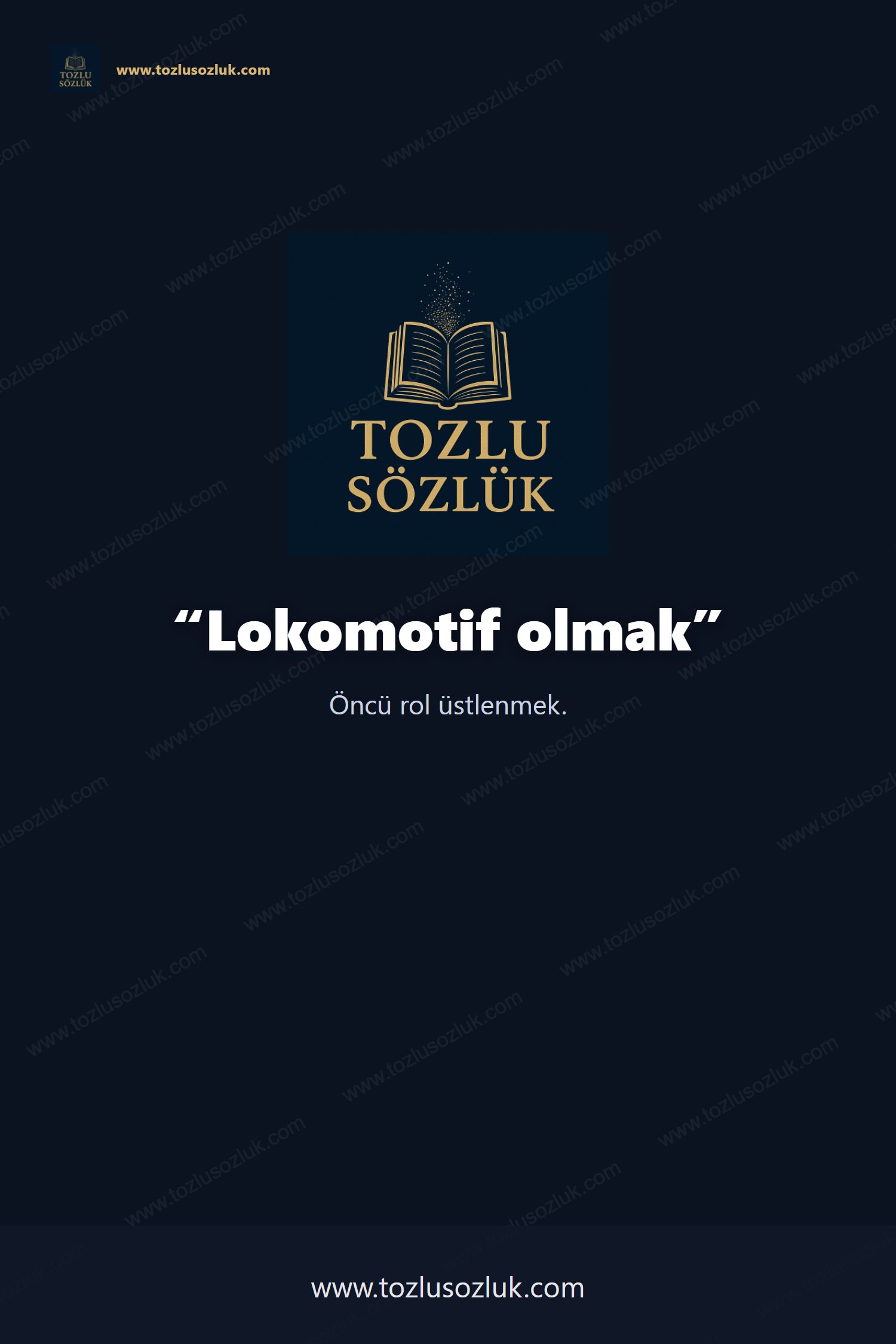 Lokomotif olmak Pinterest görseli