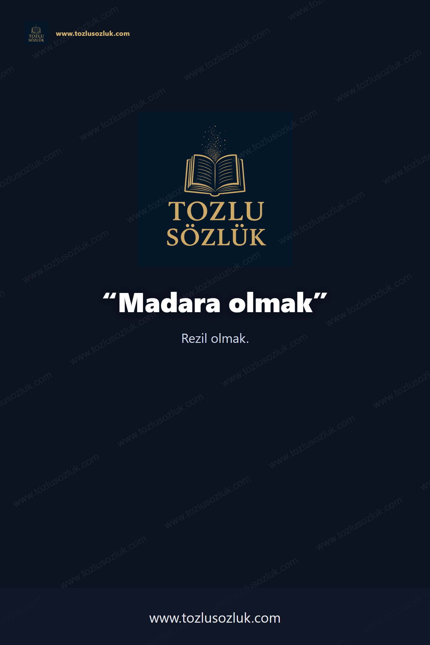Madara olmak Pinterest görseli