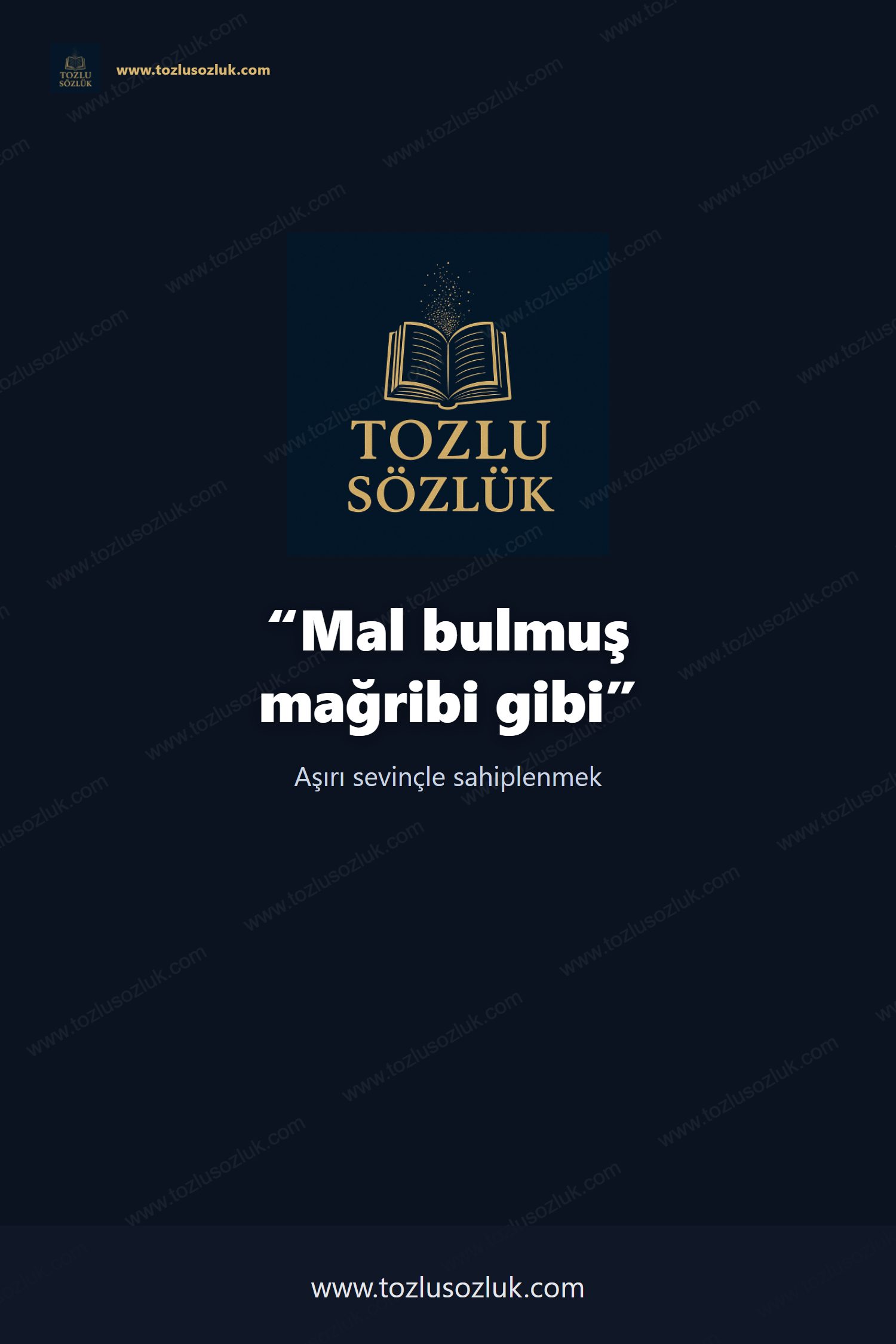 Mal bulmuş mağribi gibi Pinterest görseli