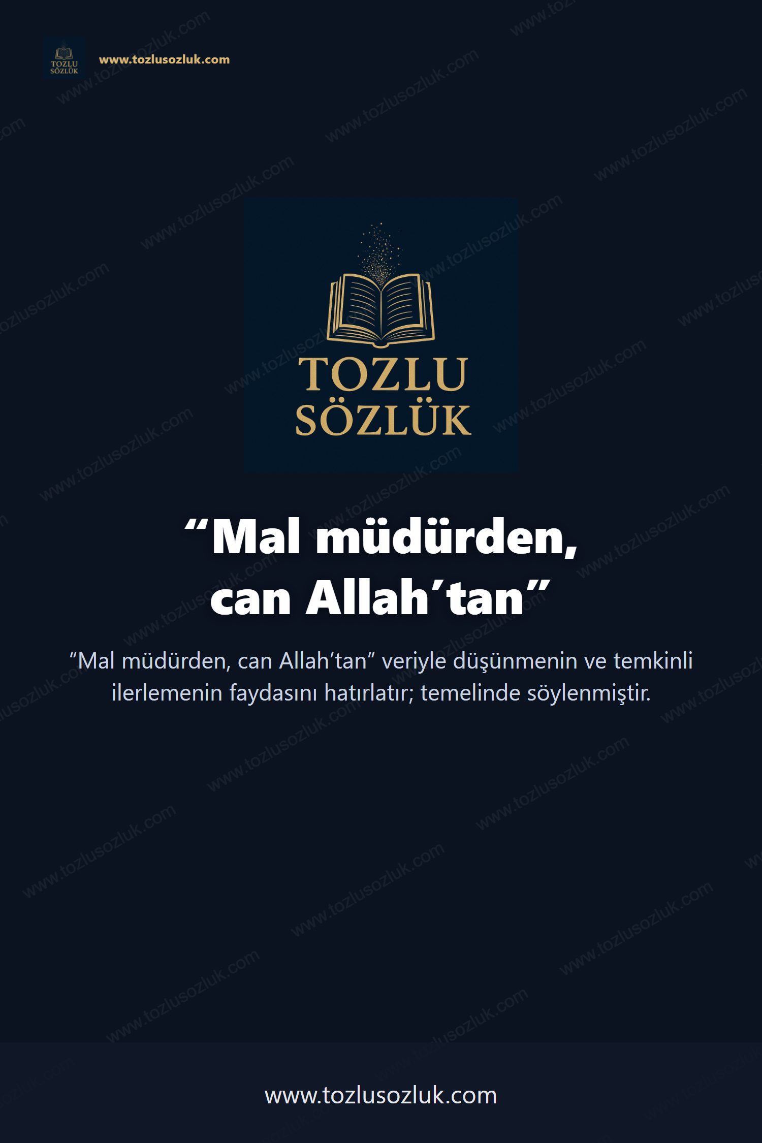 Mal müdürden, can Allah’tan Pinterest görseli