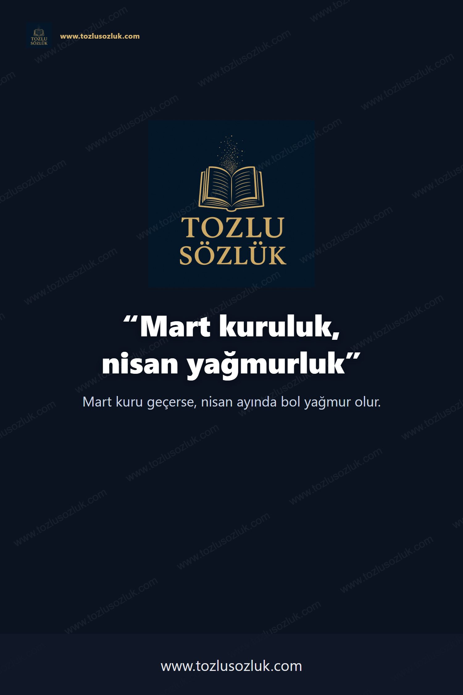 Mart kuruluk, nisan yağmurluk Pinterest görseli