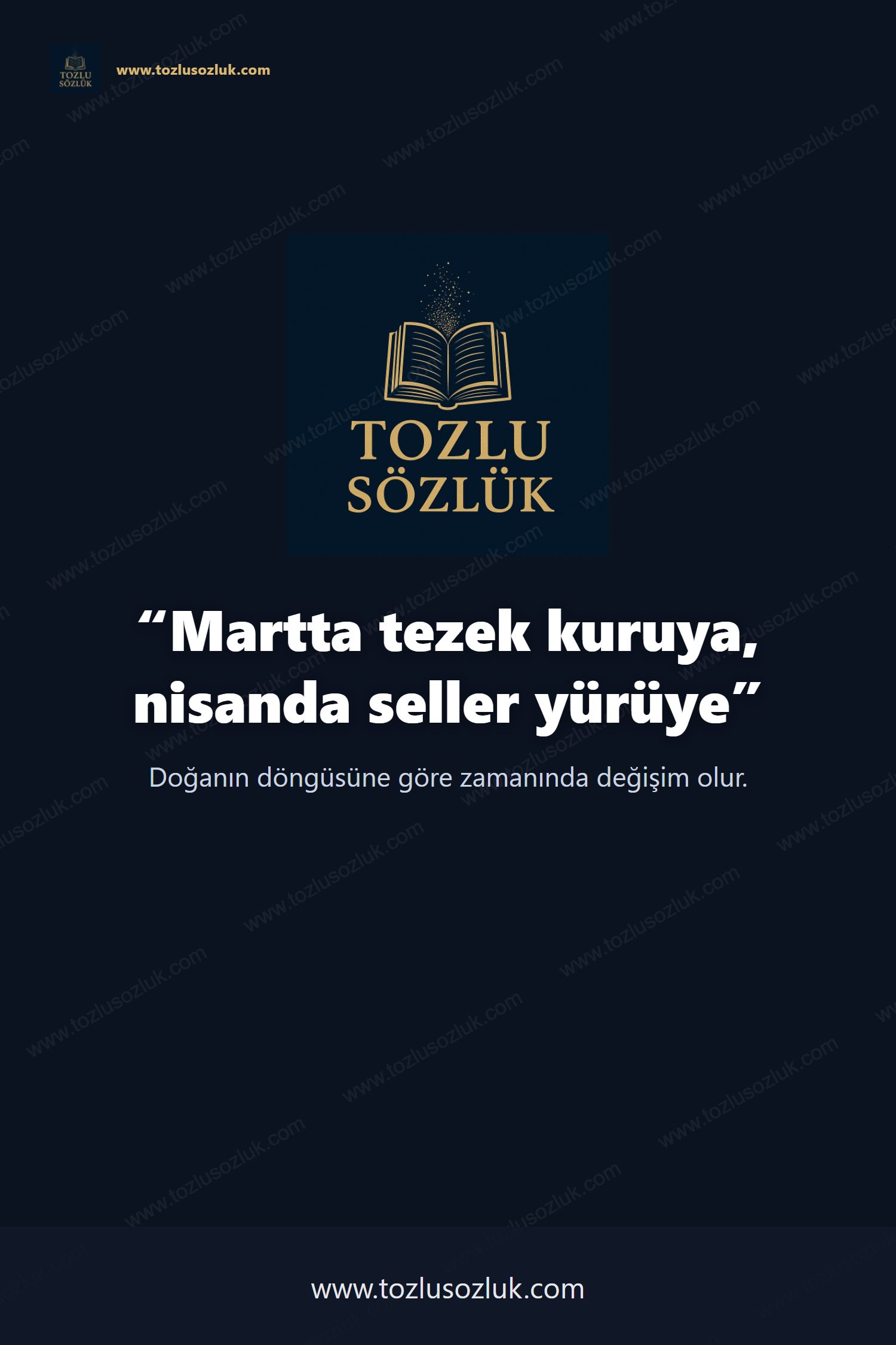 Martta tezek kuruya, nisanda seller yürüye Pinterest görseli