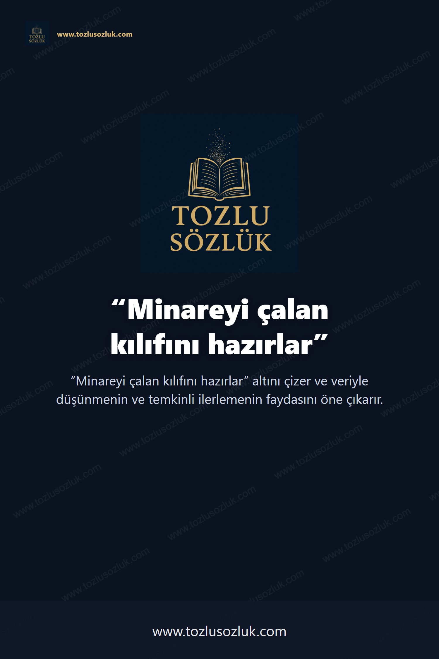 Minareyi çalan kılıfını hazırlar Pinterest görseli