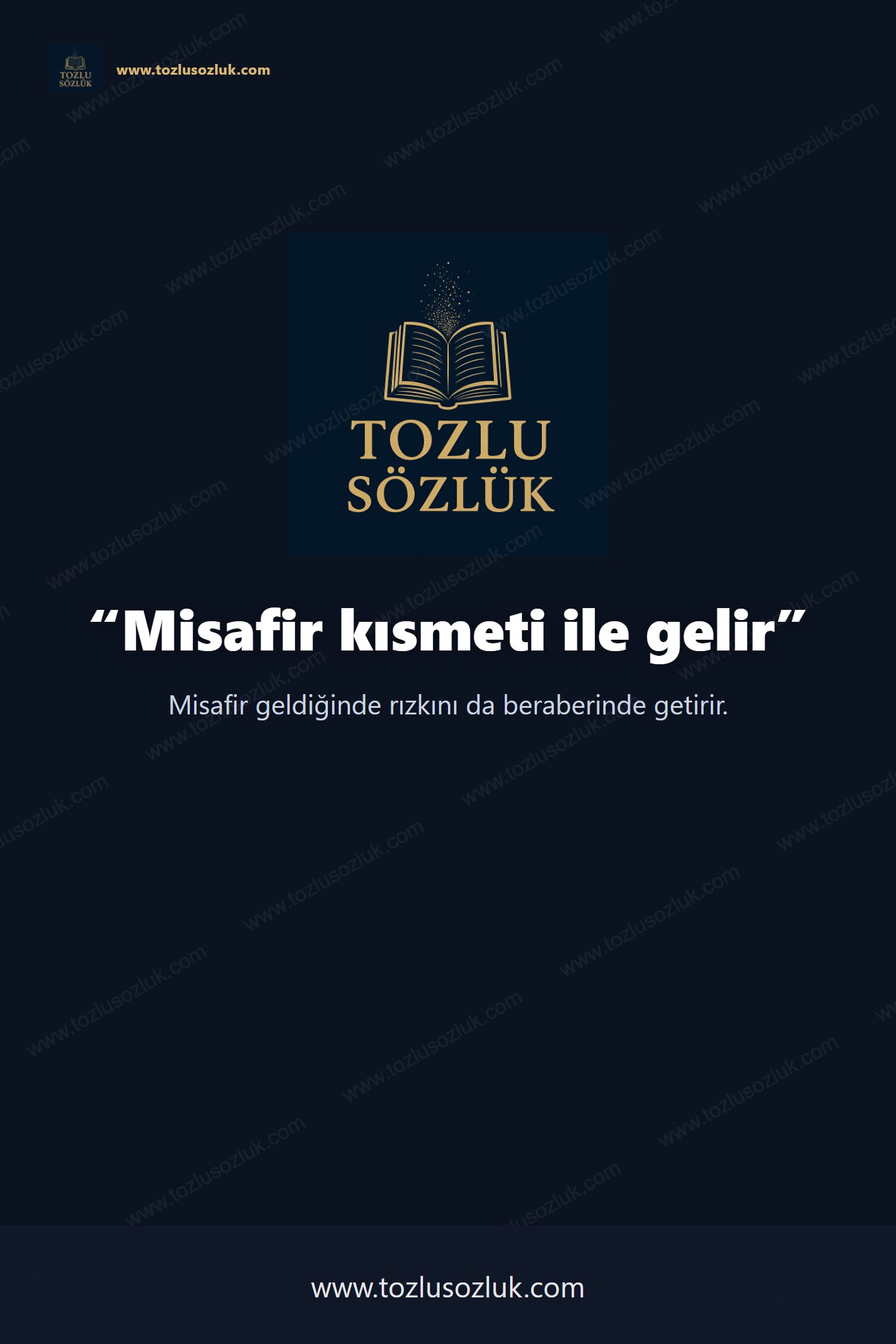 Misafir kısmeti ile gelir Pinterest görseli