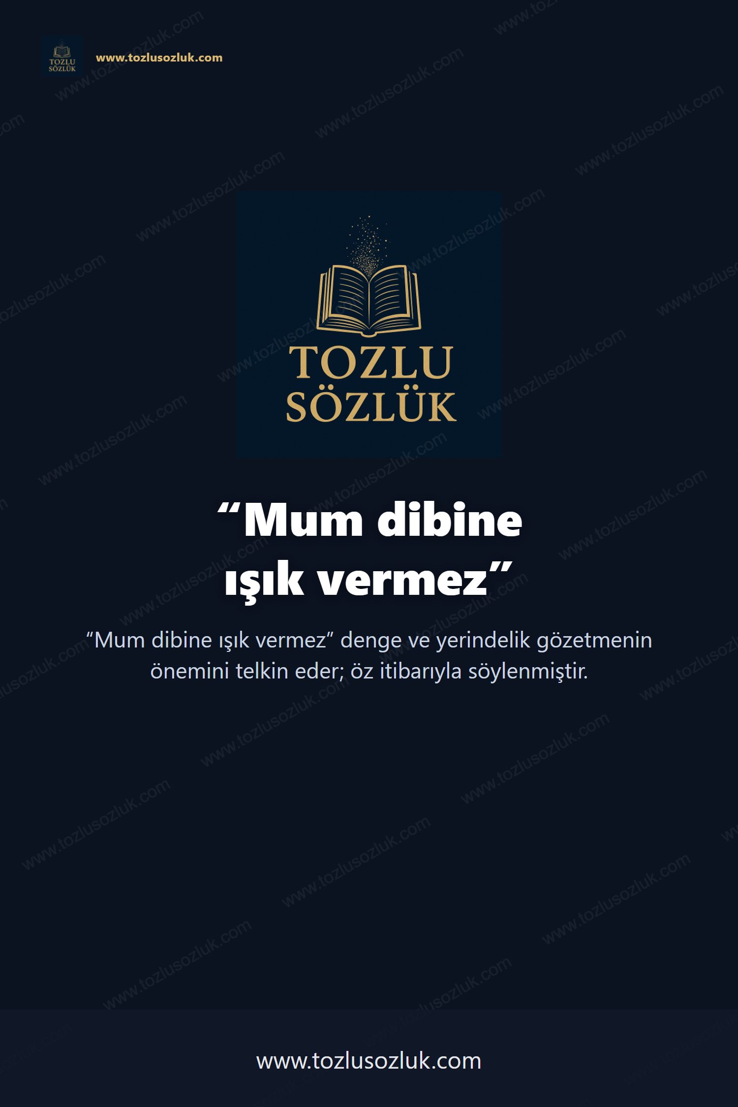 Mum dibine ışık vermez Pinterest görseli