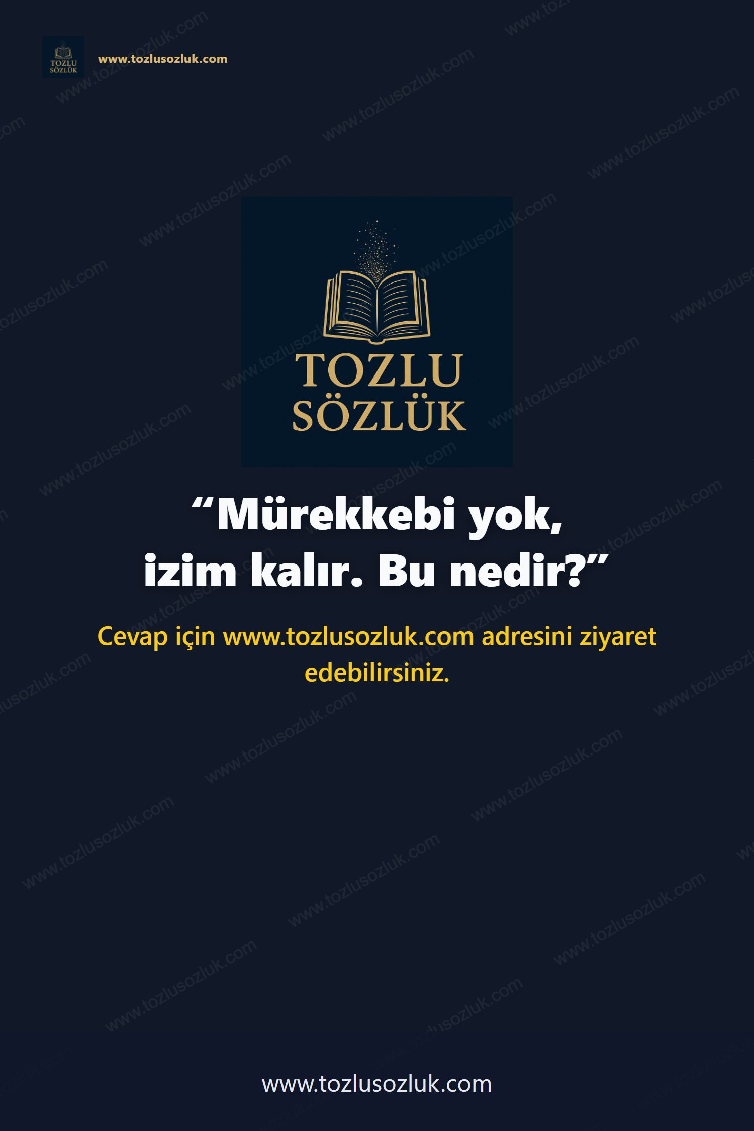 Mürekkebi yok, izim kalır. Bu nedir? Pinterest görseli