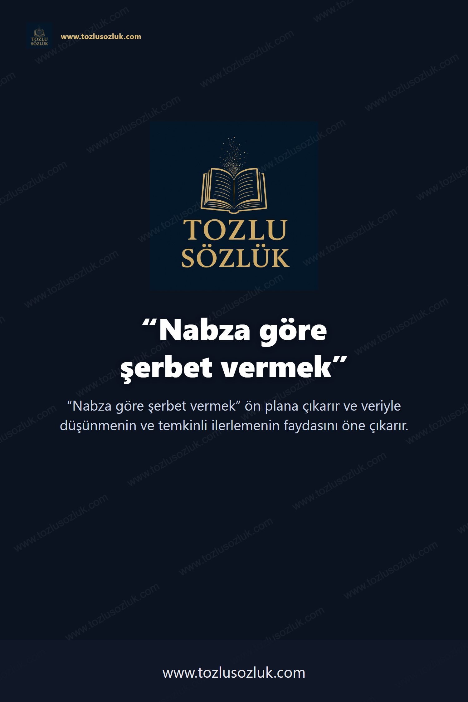 Nabza göre şerbet vermek Pinterest görseli