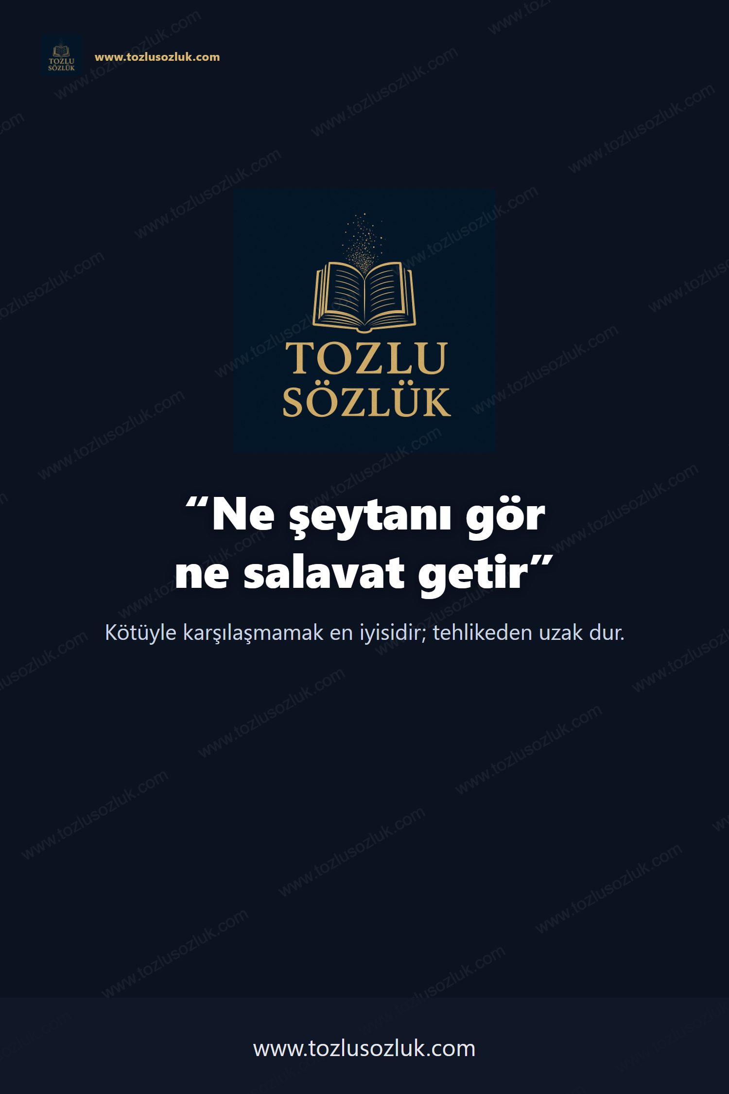 Ne şeytanı gör ne salavat getir Pinterest görseli