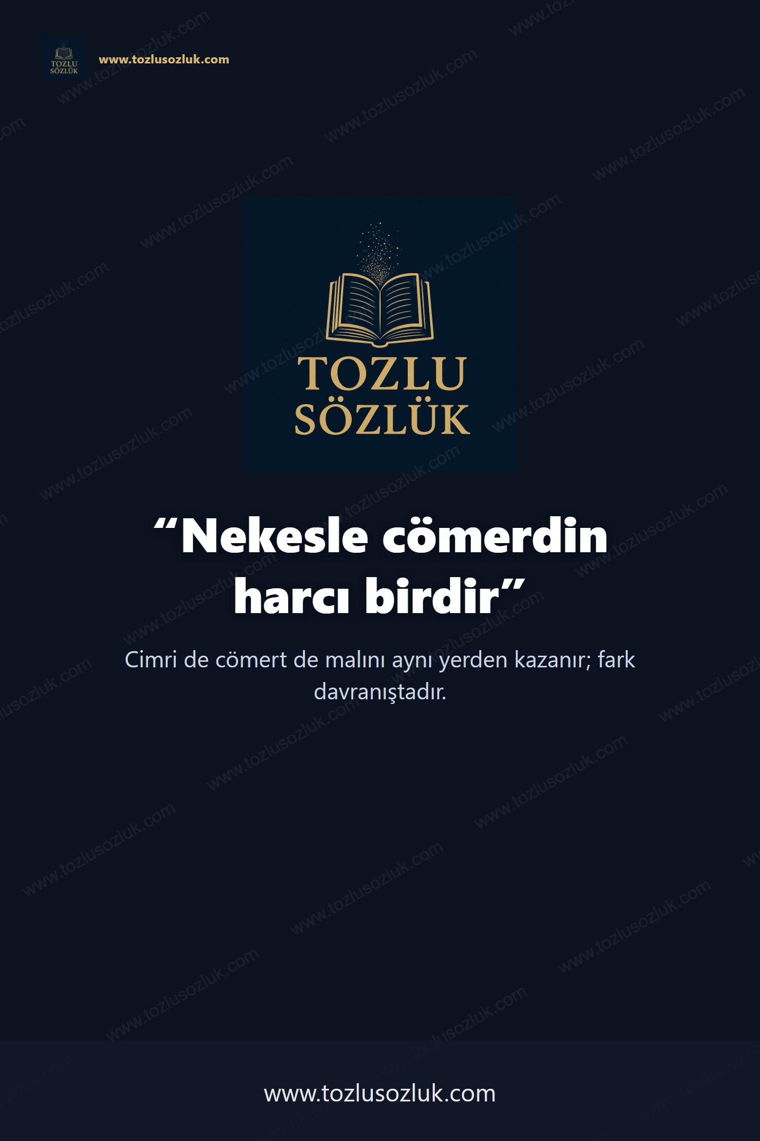 Nekesle cömerdin harcı birdir Pinterest görseli