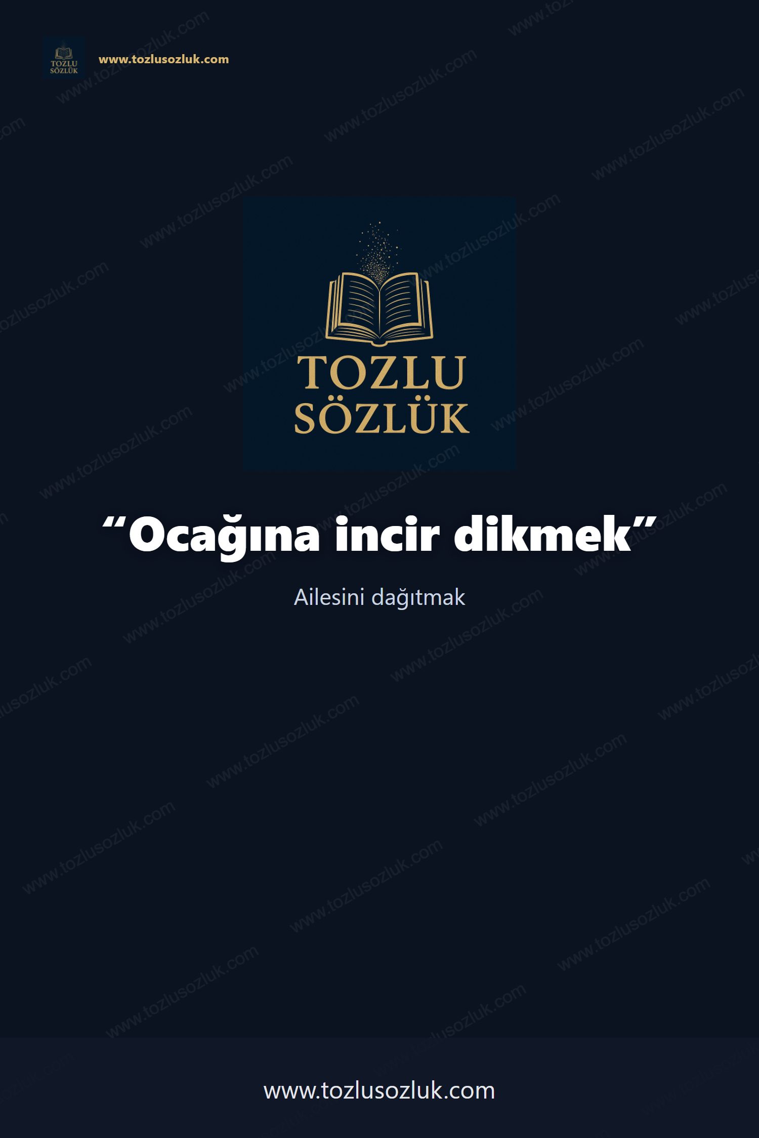 Ocağına incir dikmek Pinterest görseli
