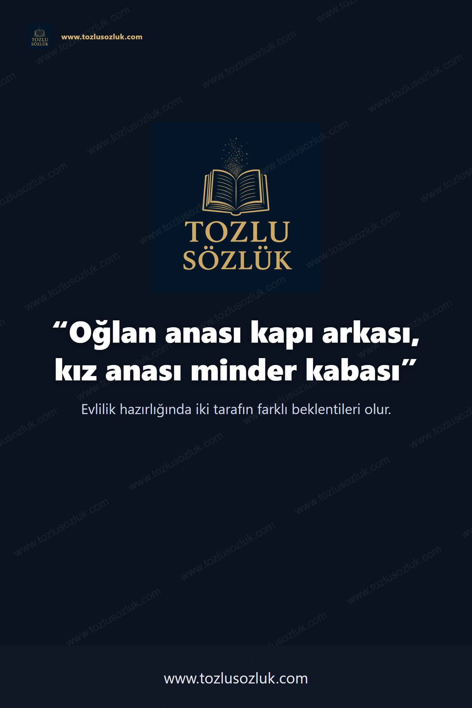 Oğlan anası kapı arkası, kız anası minder kabası Pinterest görseli