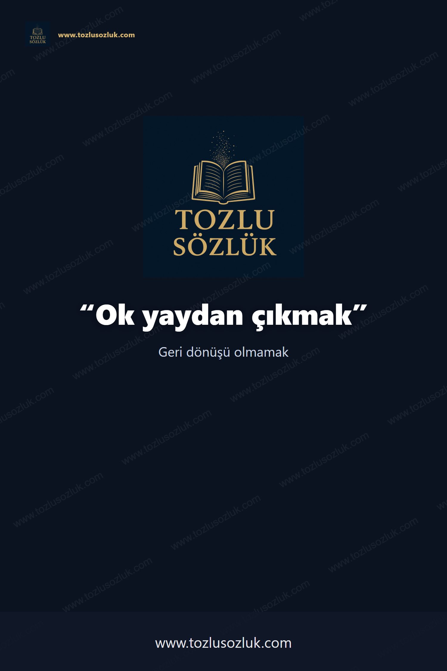 Ok yaydan çıkmak Pinterest görseli