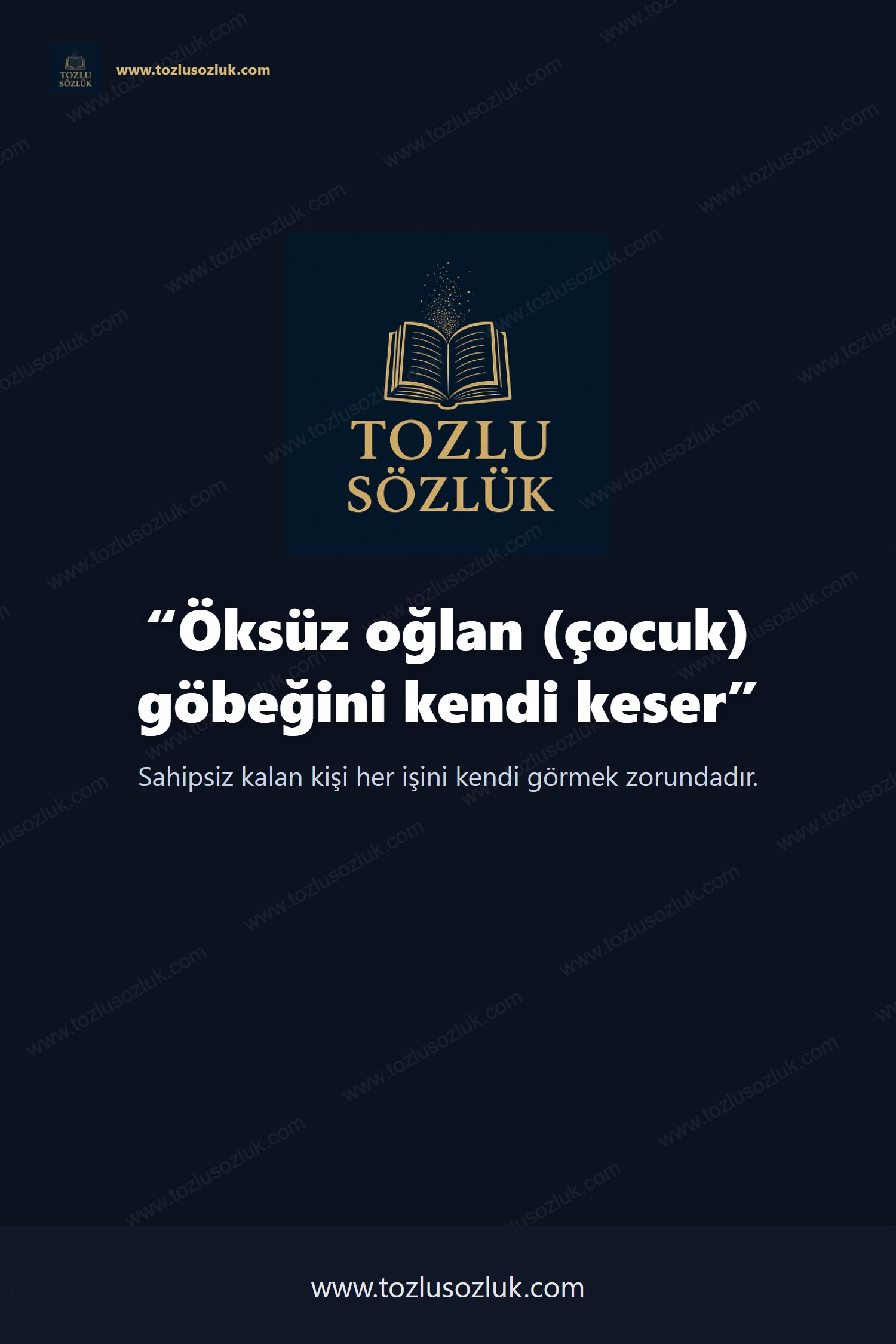 Öksüz oğlan (çocuk) göbeğini kendi keser Pinterest görseli