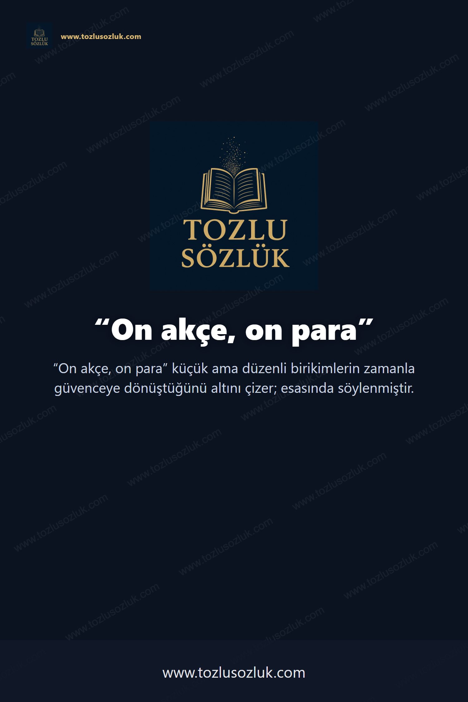On akçe, on para Pinterest görseli