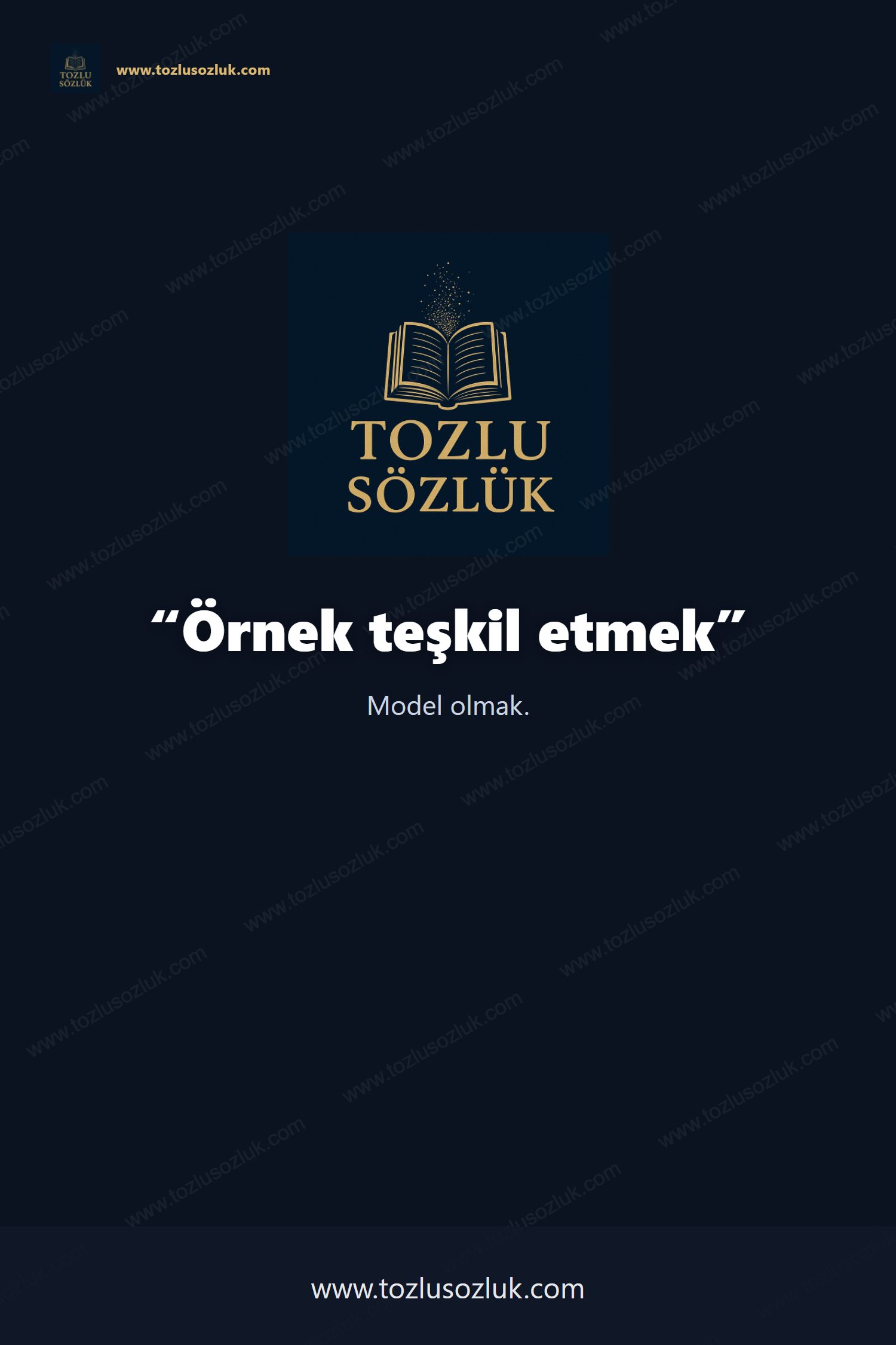 Örnek teşkil etmek Pinterest görseli
