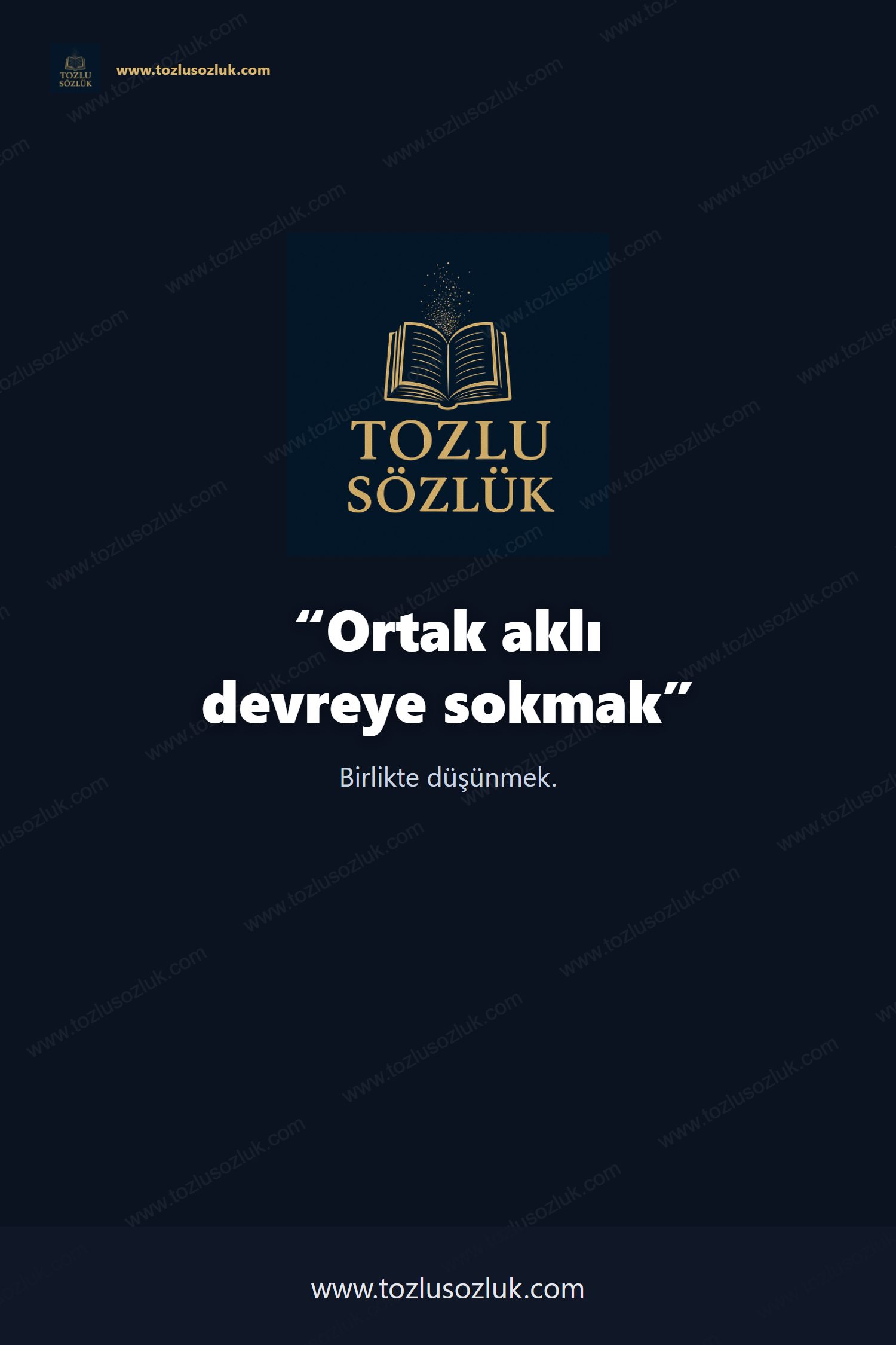 Ortak aklı devreye sokmak Pinterest görseli