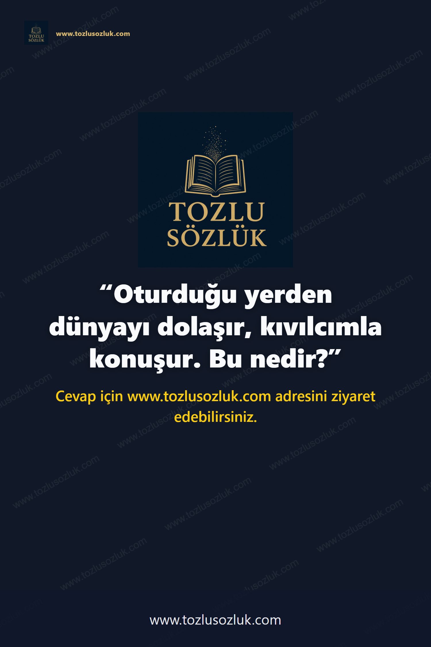 Oturduğu yerden dünyayı dolaşır, kıvılcımla konuşur. Bu nedir? Pinterest görseli
