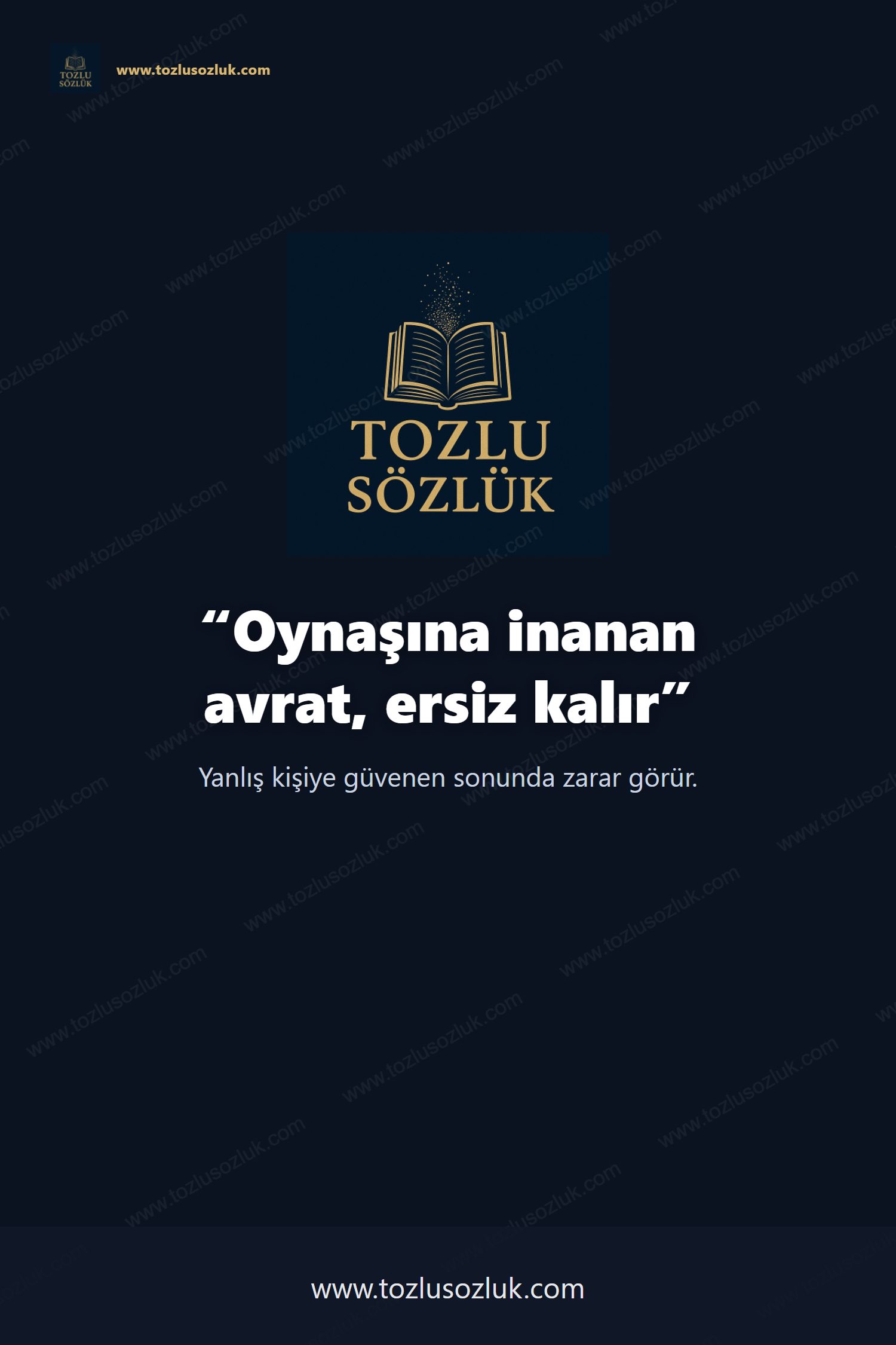 Oynaşına inanan avrat, ersiz kalır Pinterest görseli