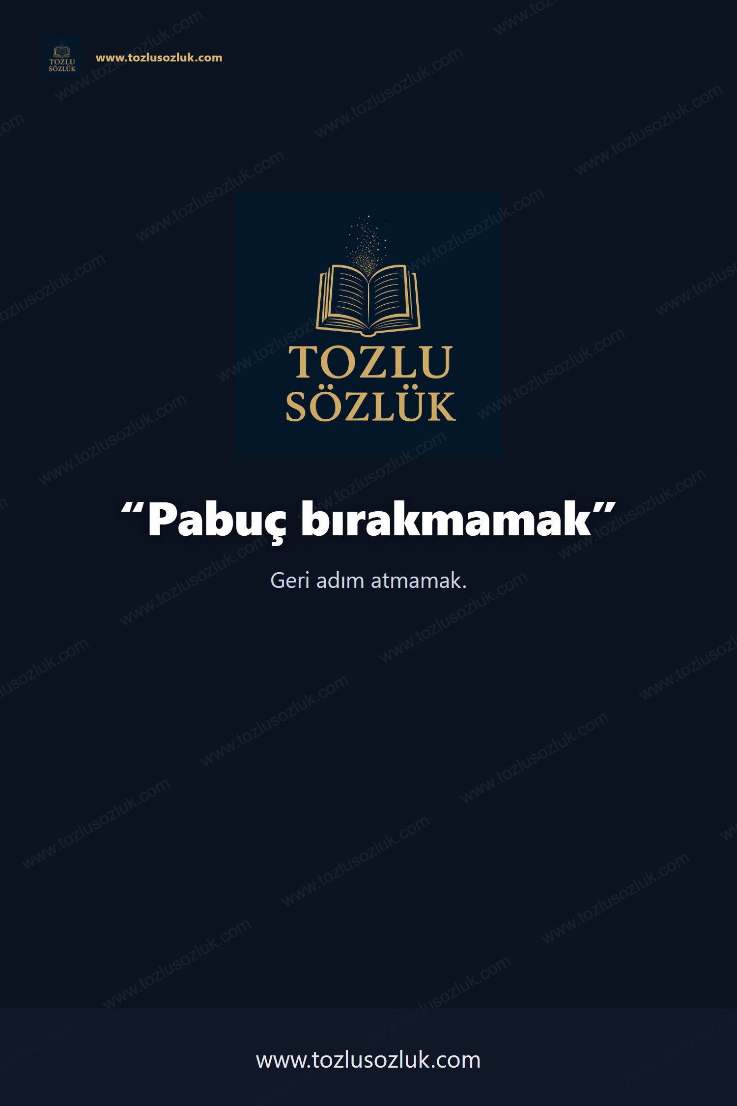 Pabuç bırakmamak Pinterest görseli