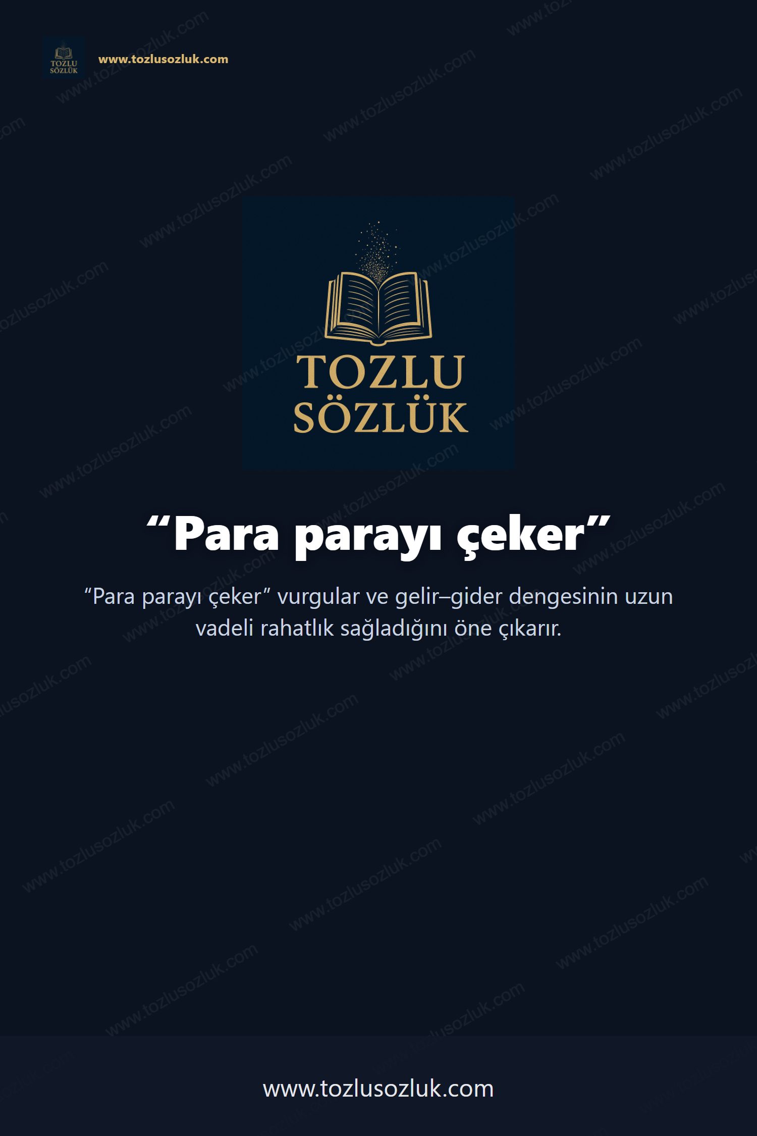 Para parayı çeker Pinterest görseli