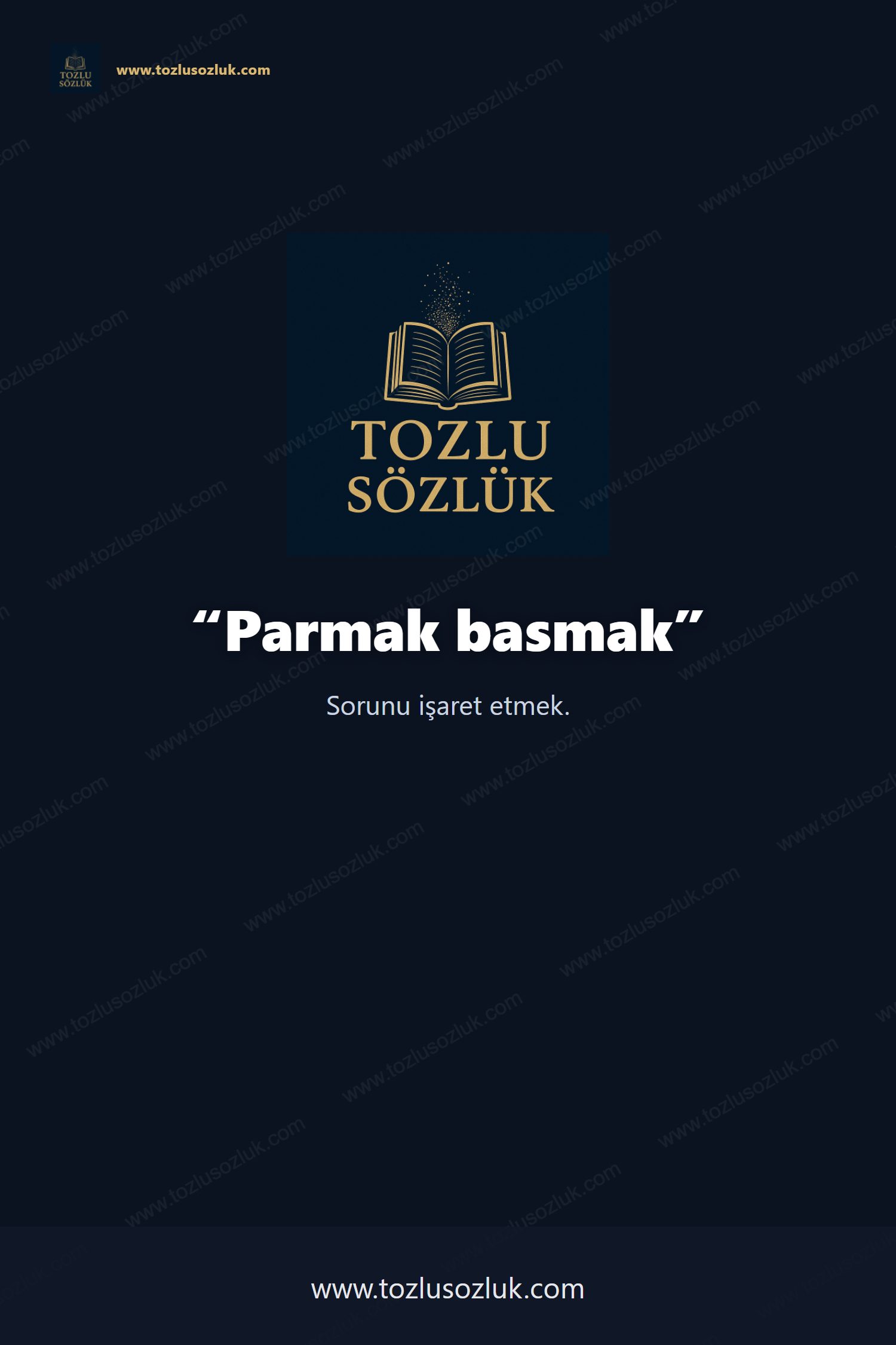 Parmak basmak Pinterest görseli