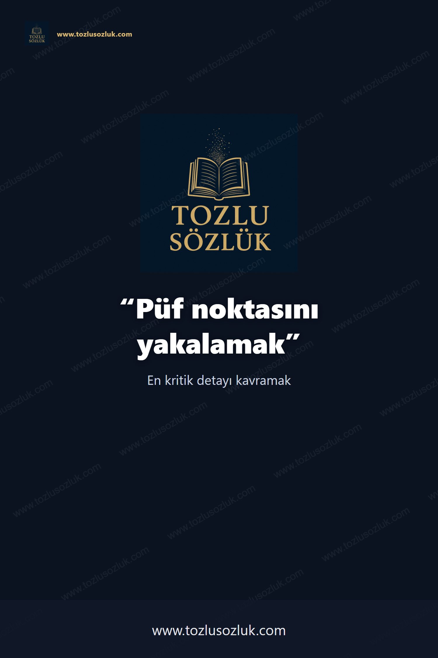 Püf noktasını yakalamak Pinterest görseli