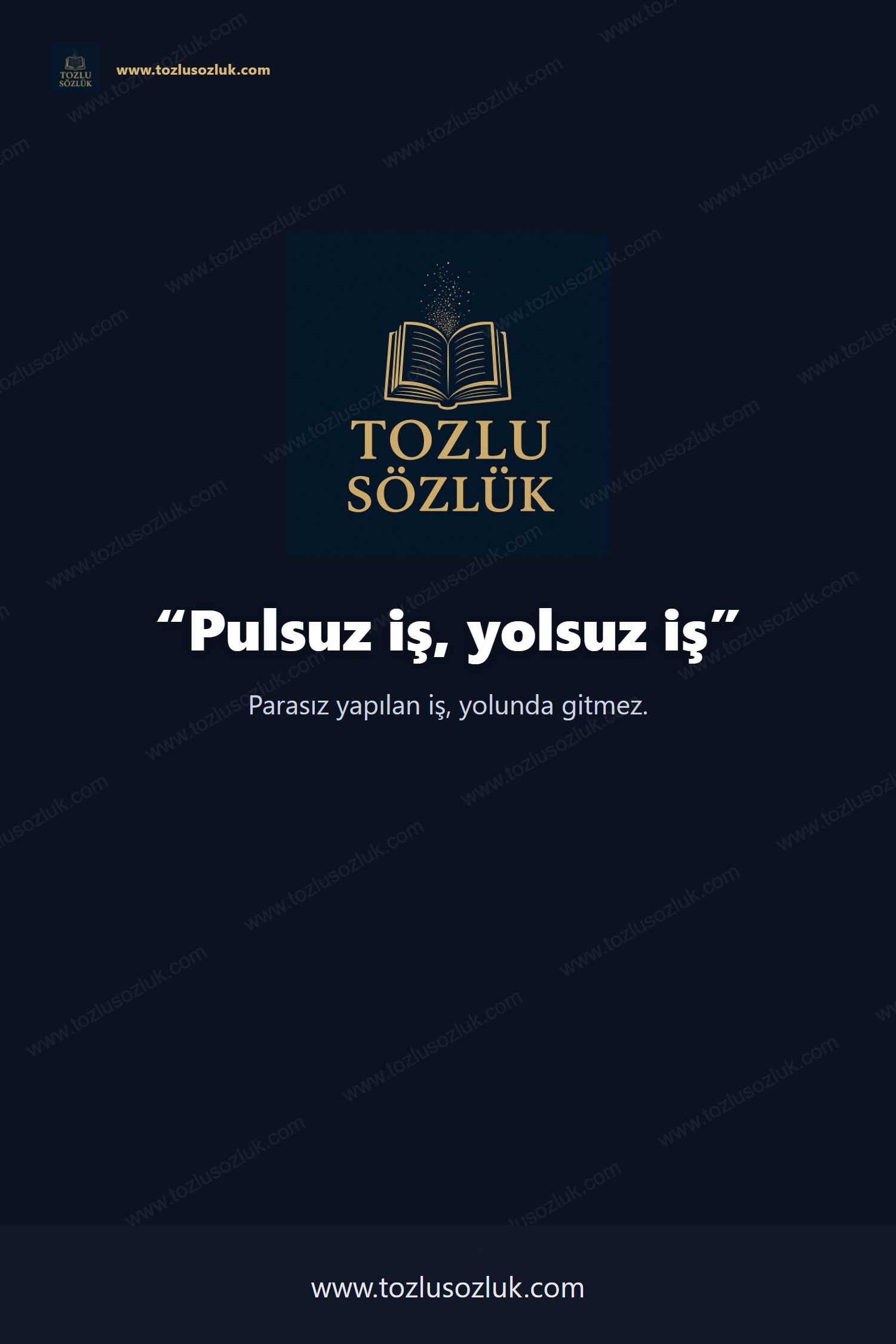 Pulsuz iş, yolsuz iş Pinterest görseli